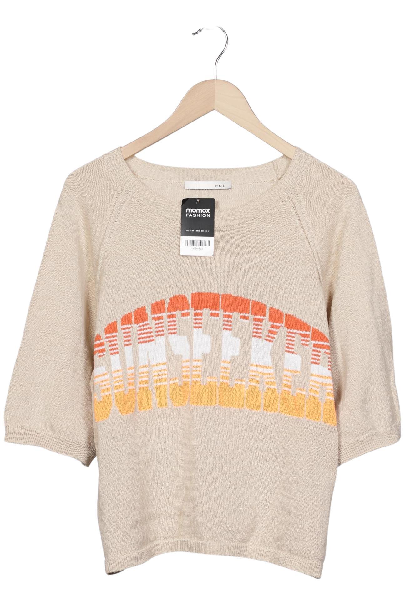 

Oui Damen Pullover, cremeweiß, Gr. 40