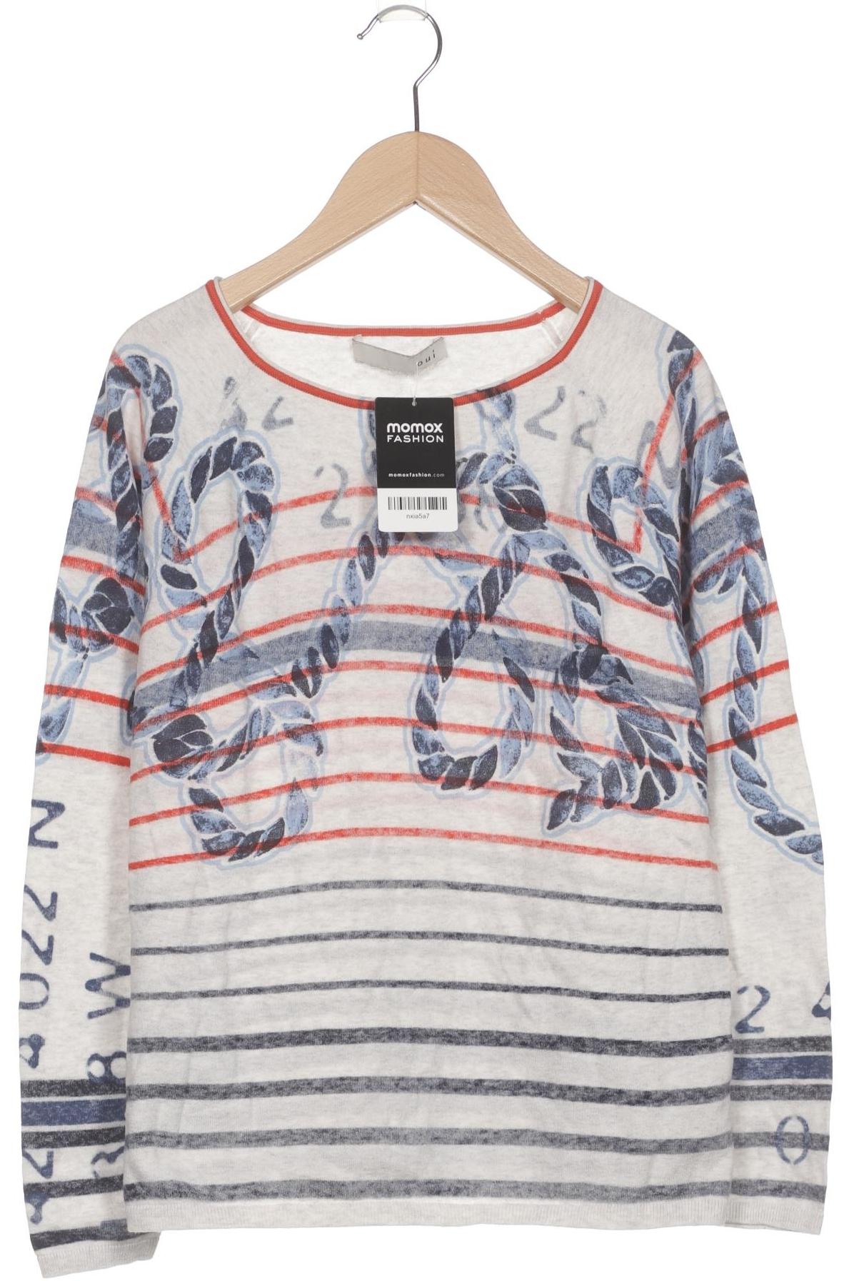 

Oui Damen Pullover, grau, Gr. 36