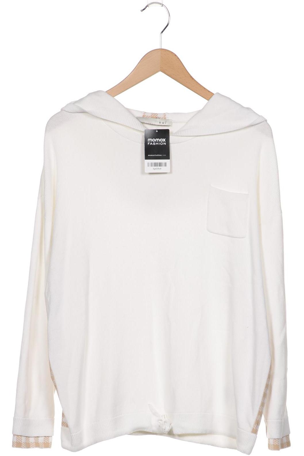 

Oui Damen Pullover, weiß
