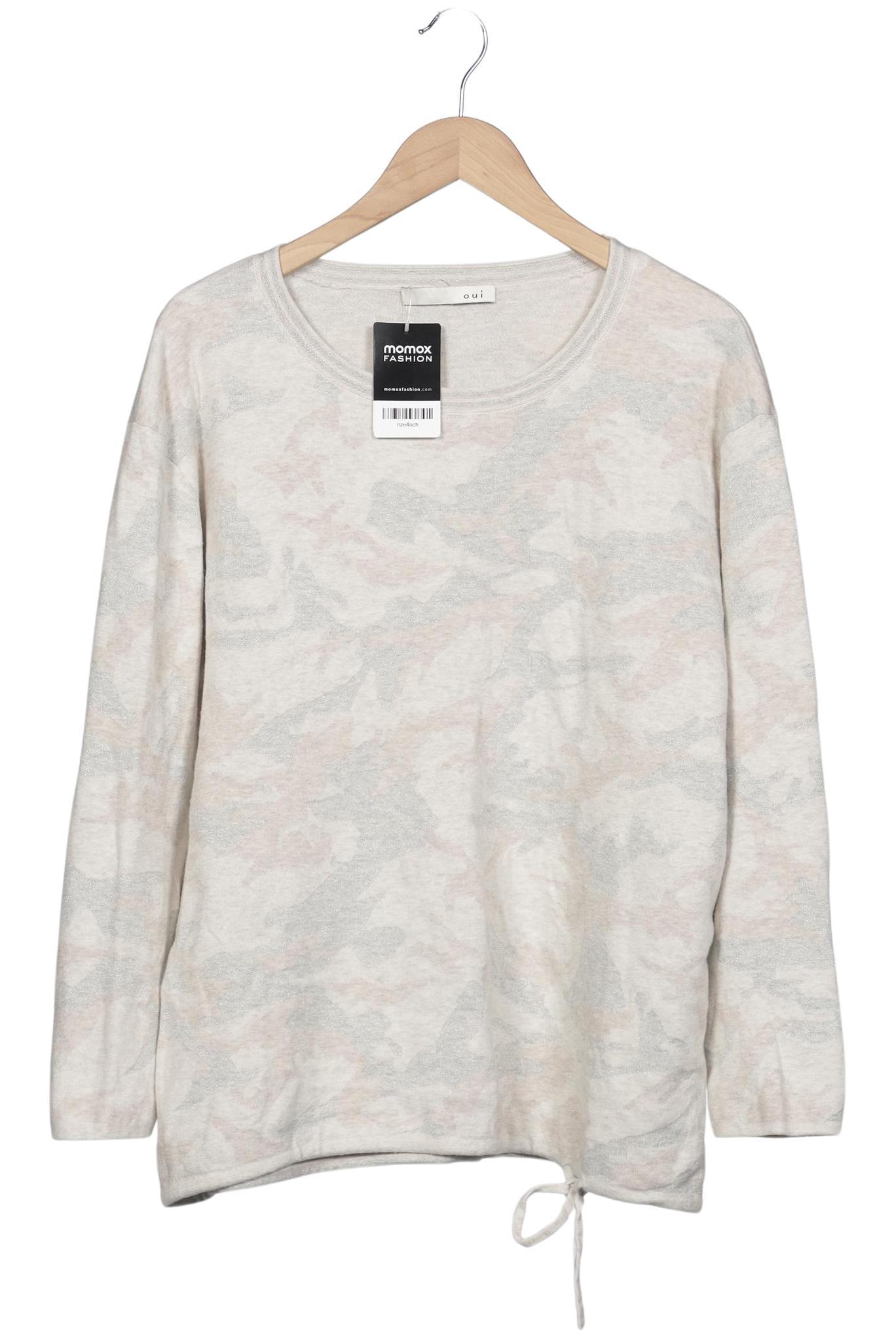 

Oui Damen Pullover, beige, Gr. 44