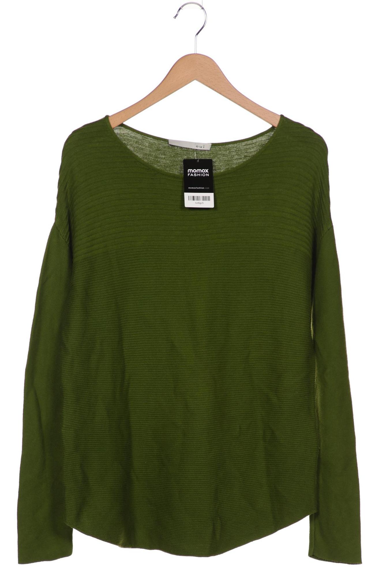 

Oui Damen Pullover, grün, Gr. 42
