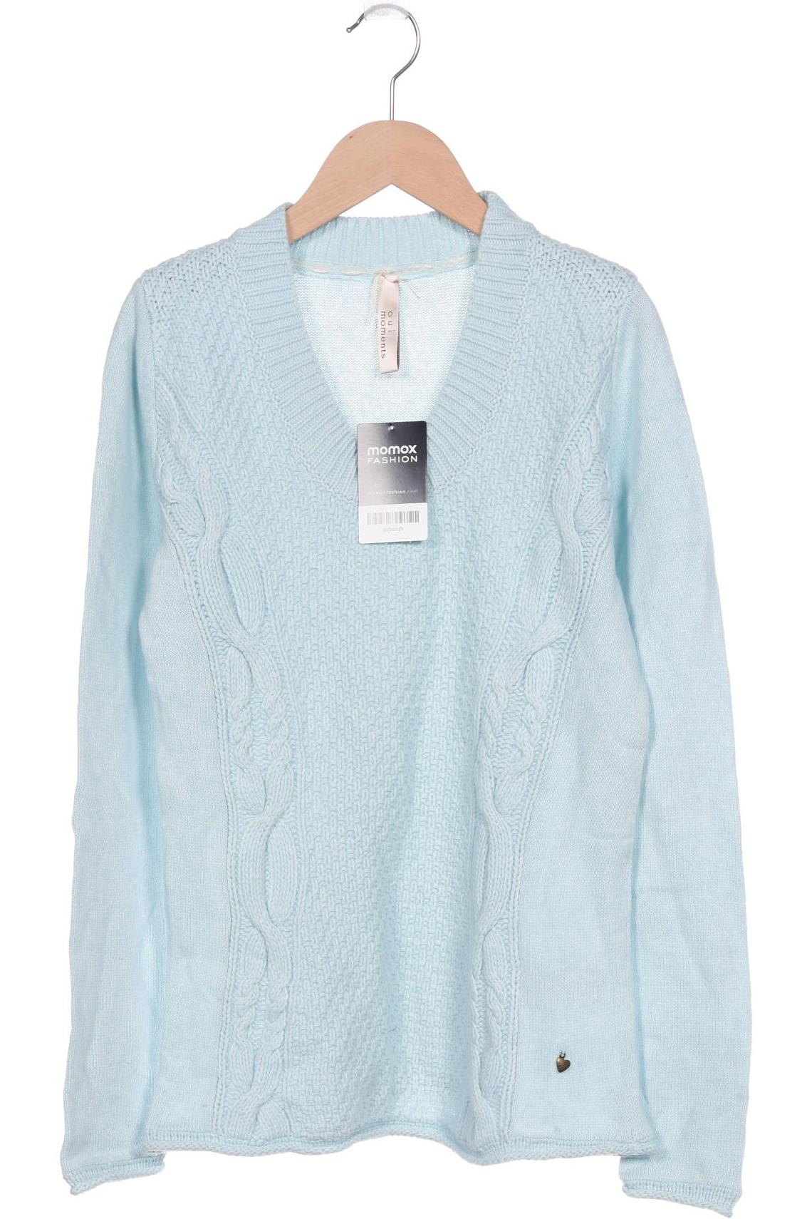 

Oui Damen Pullover, hellblau, Gr. 36