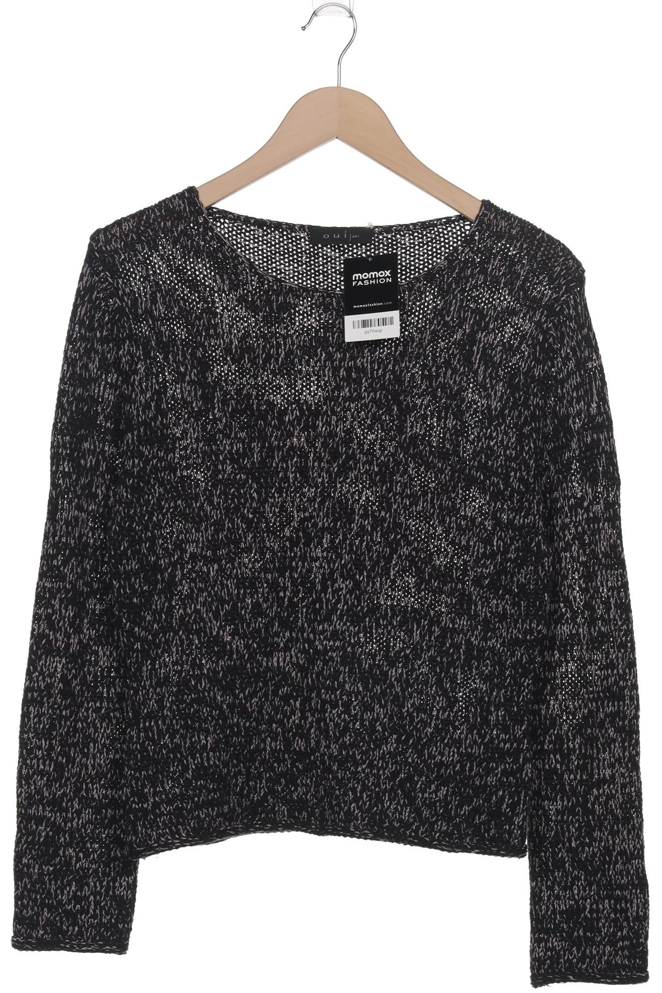 

Oui Damen Pullover, schwarz, Gr. 38