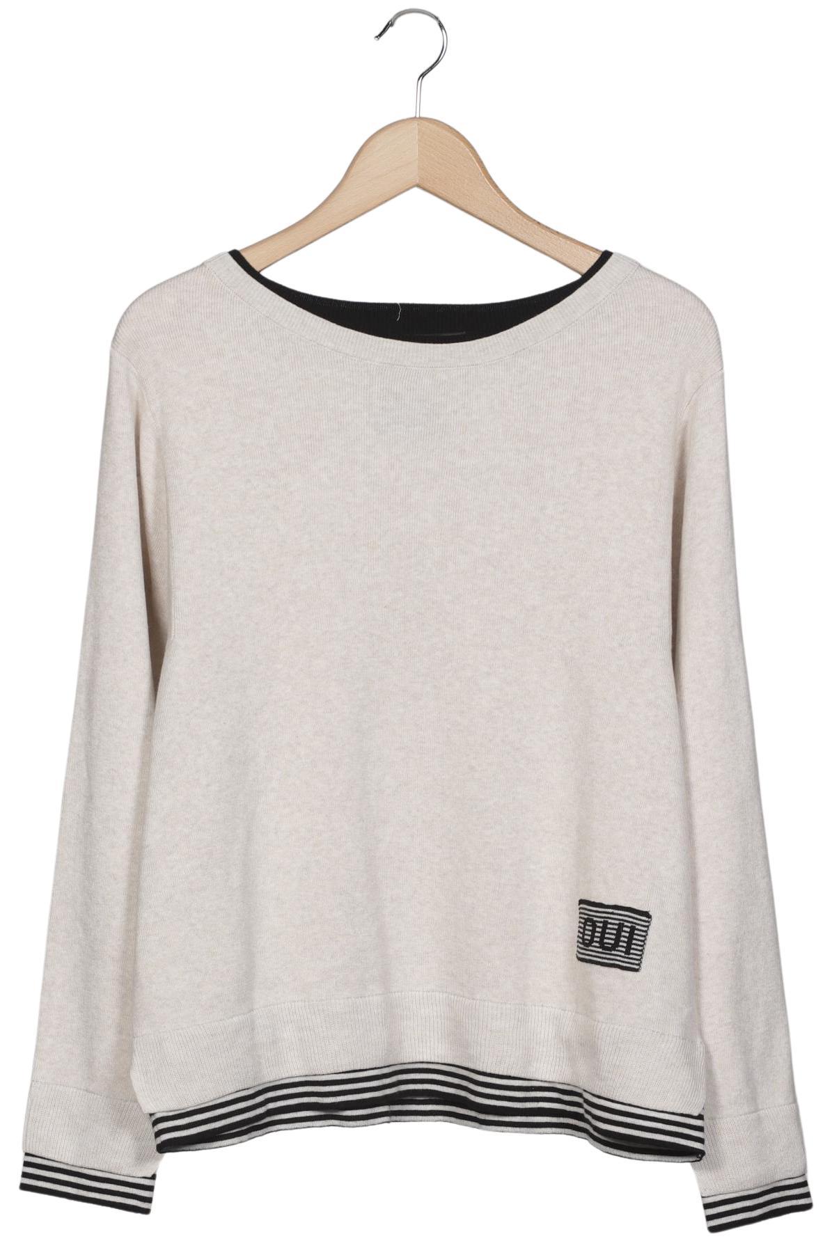 

Oui Damen Pullover, cremeweiß, Gr. 40