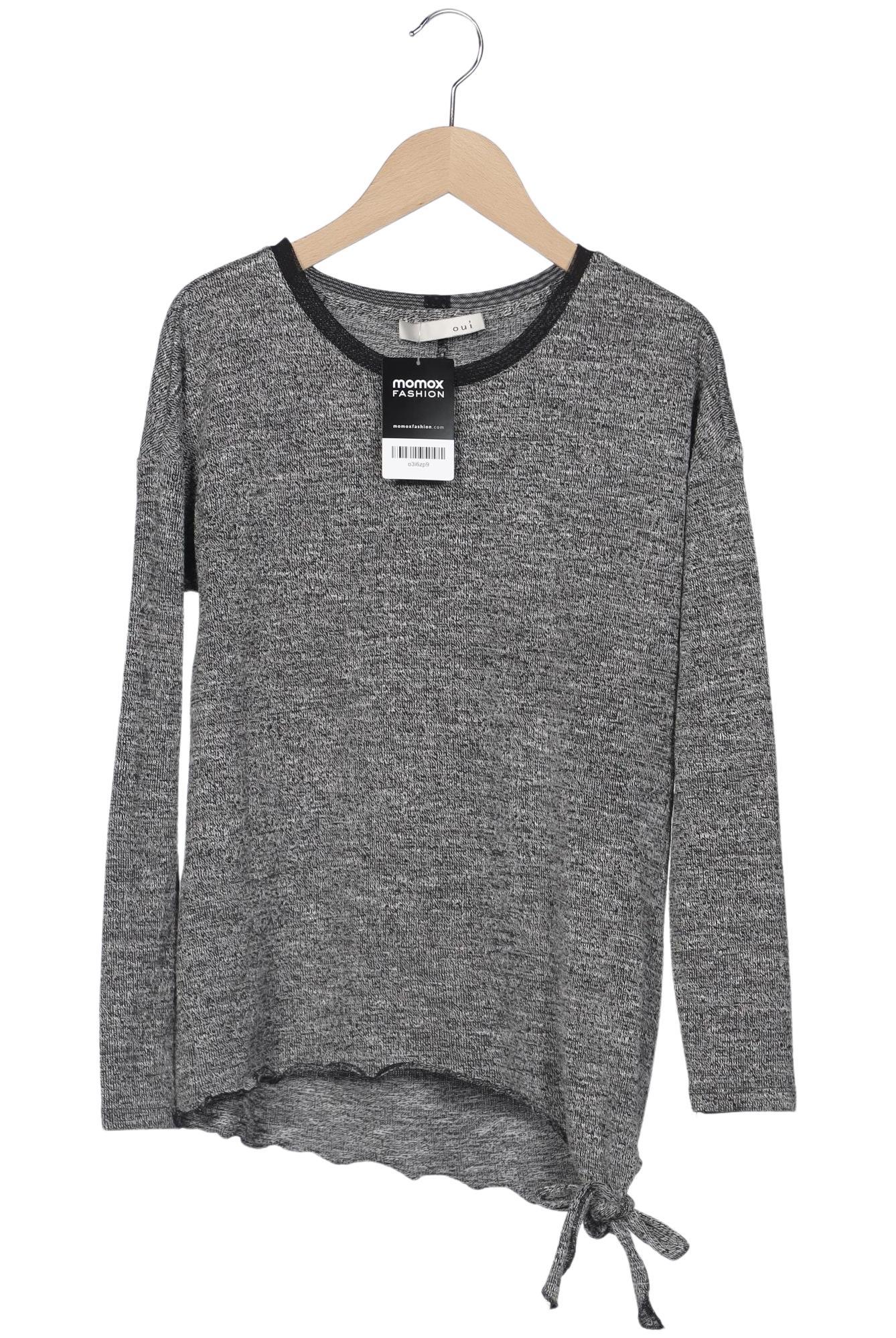 

Oui Damen Pullover, grau, Gr. 34