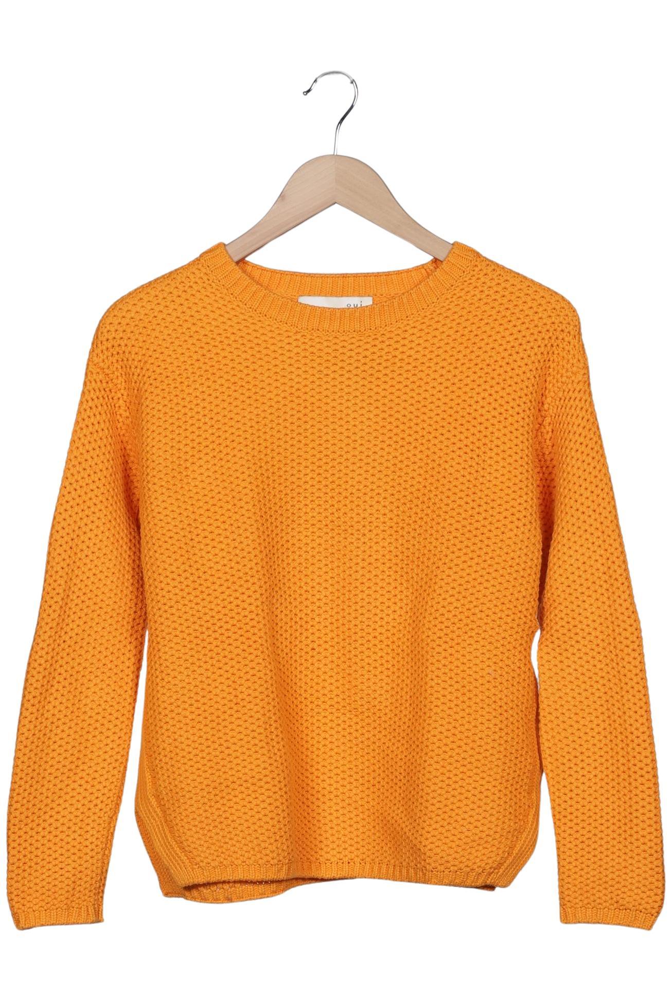 

Oui Damen Pullover, orange, Gr. 36