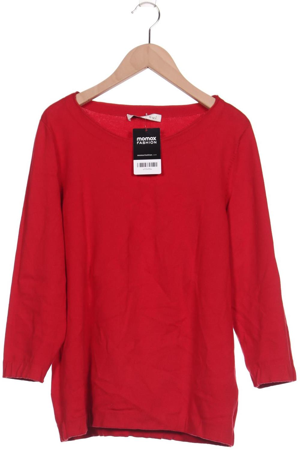 

Oui Damen Pullover, rot