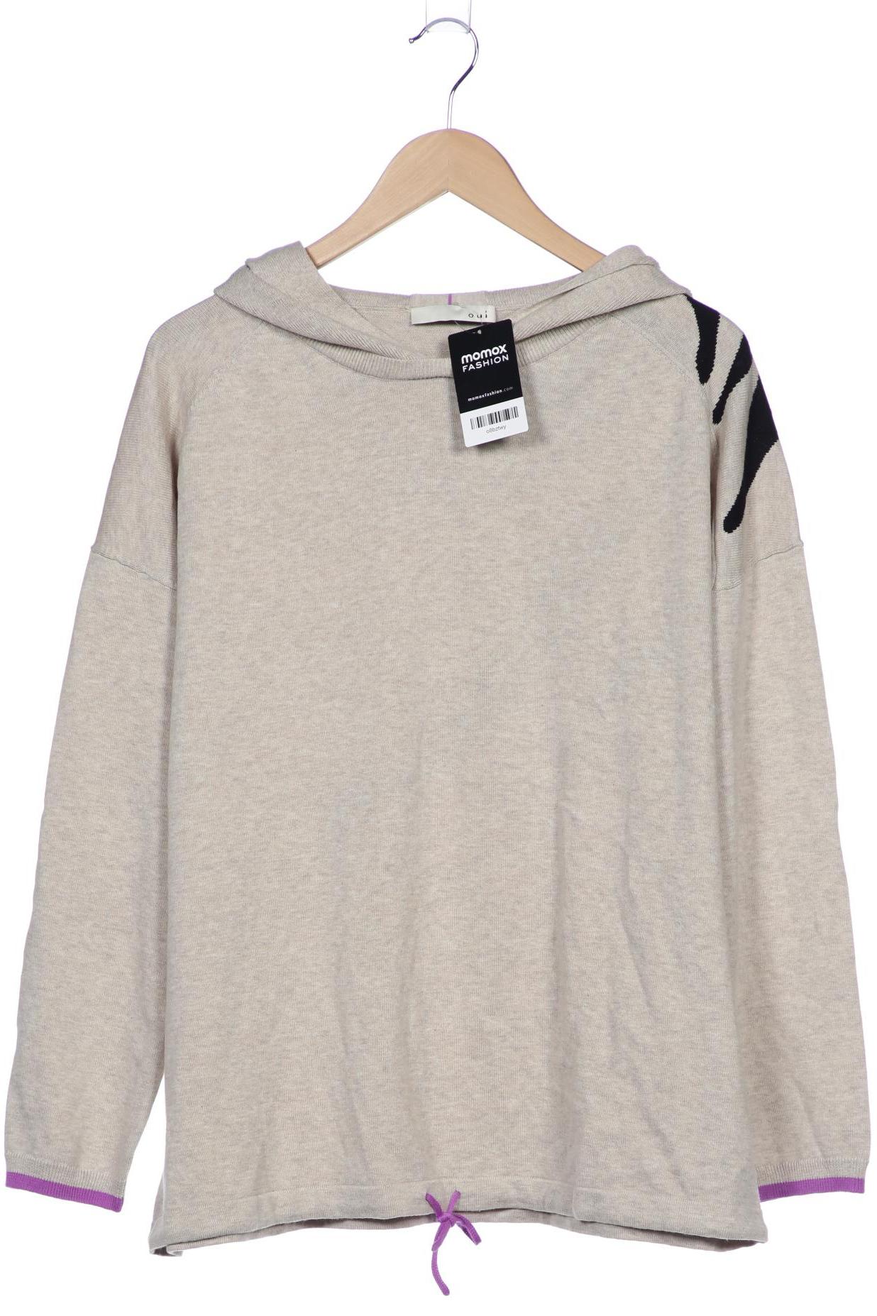 

Oui Damen Pullover, beige, Gr. 48