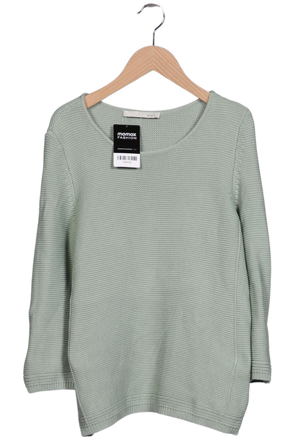 

Oui Damen Pullover, hellgrün, Gr. 38