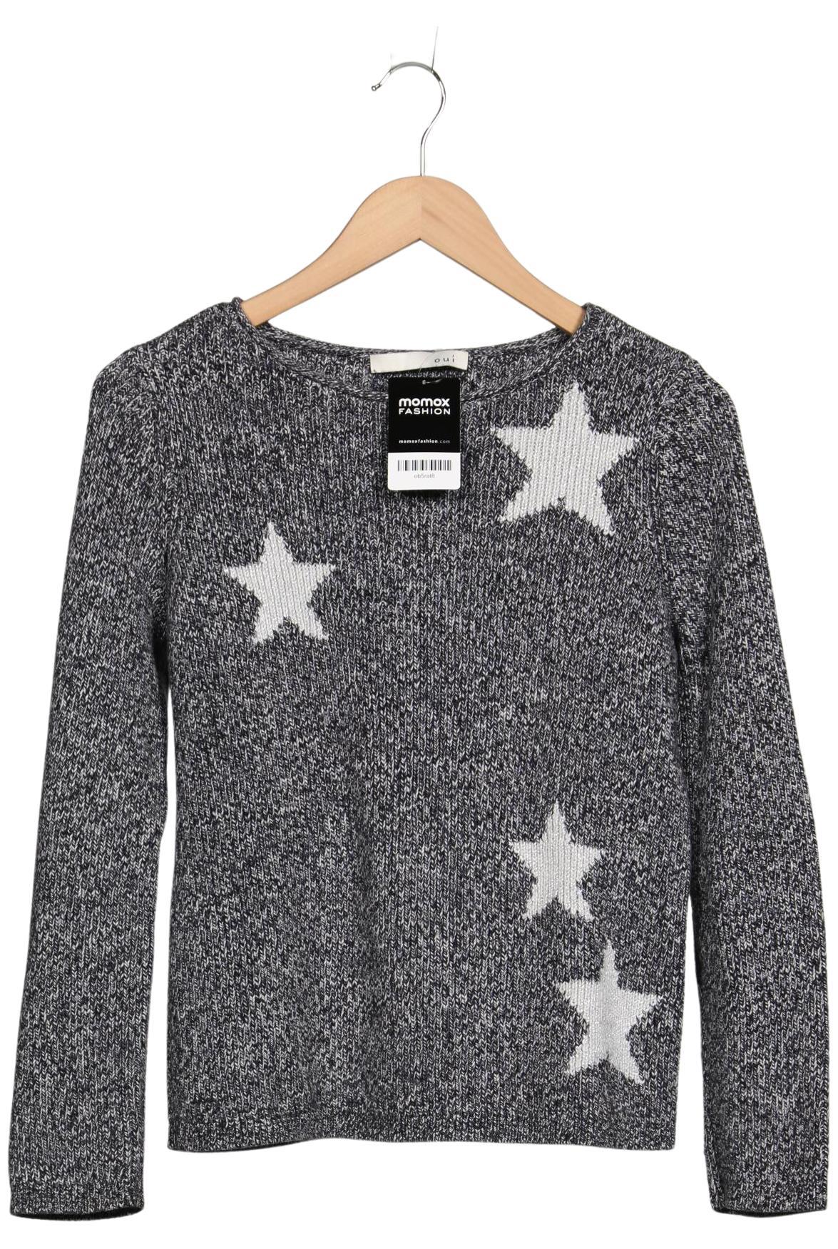 

Oui Damen Pullover, grau, Gr. 36