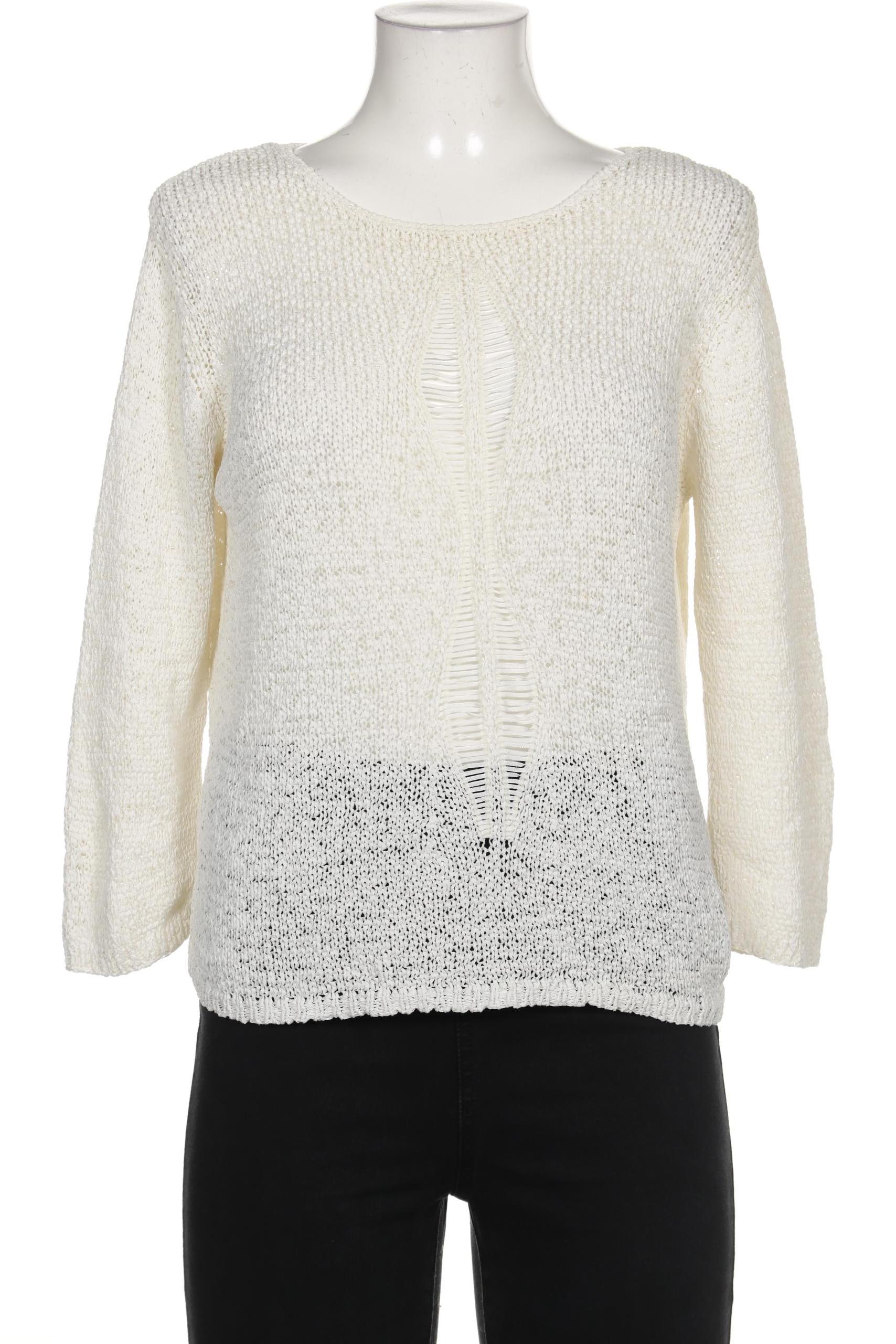 

Oui Damen Pullover, weiß