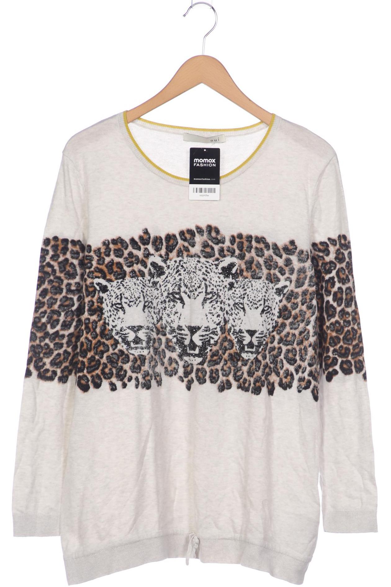

Oui Damen Pullover, beige, Gr. 44