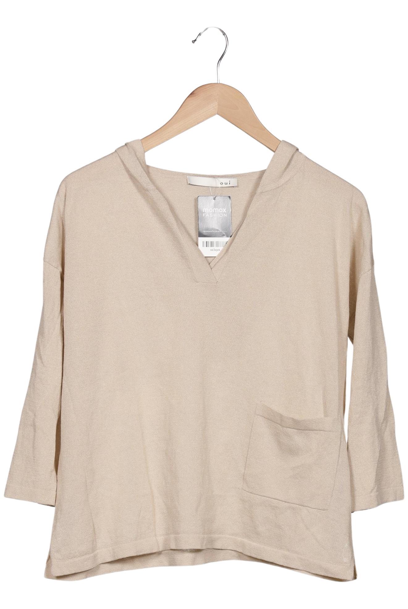 

Oui Damen Pullover, beige, Gr. 40