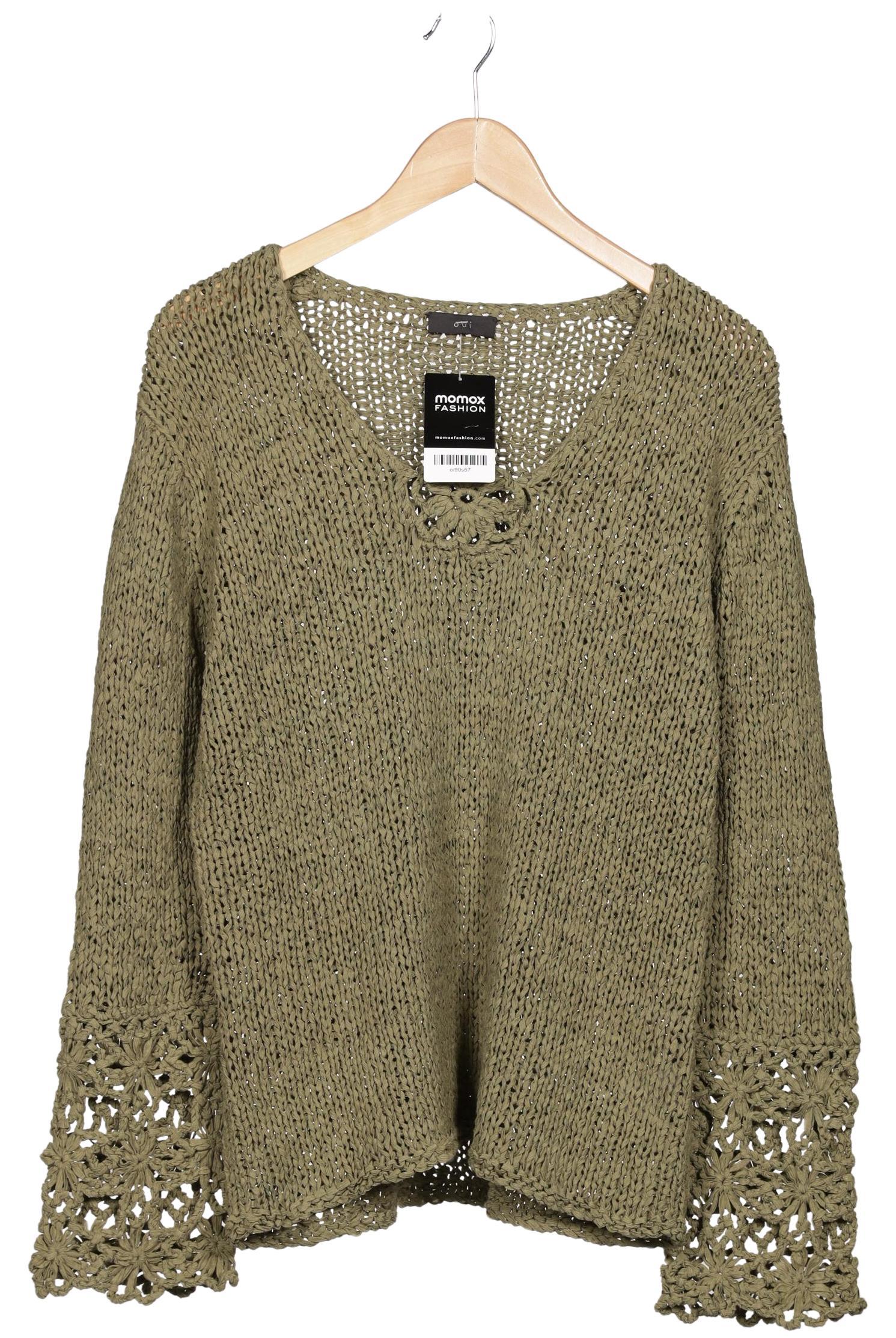 

Oui Damen Pullover, grün, Gr. 44