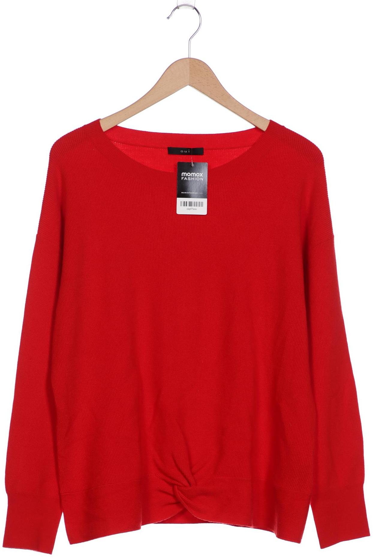 

Oui Damen Pullover, rot, Gr. 44