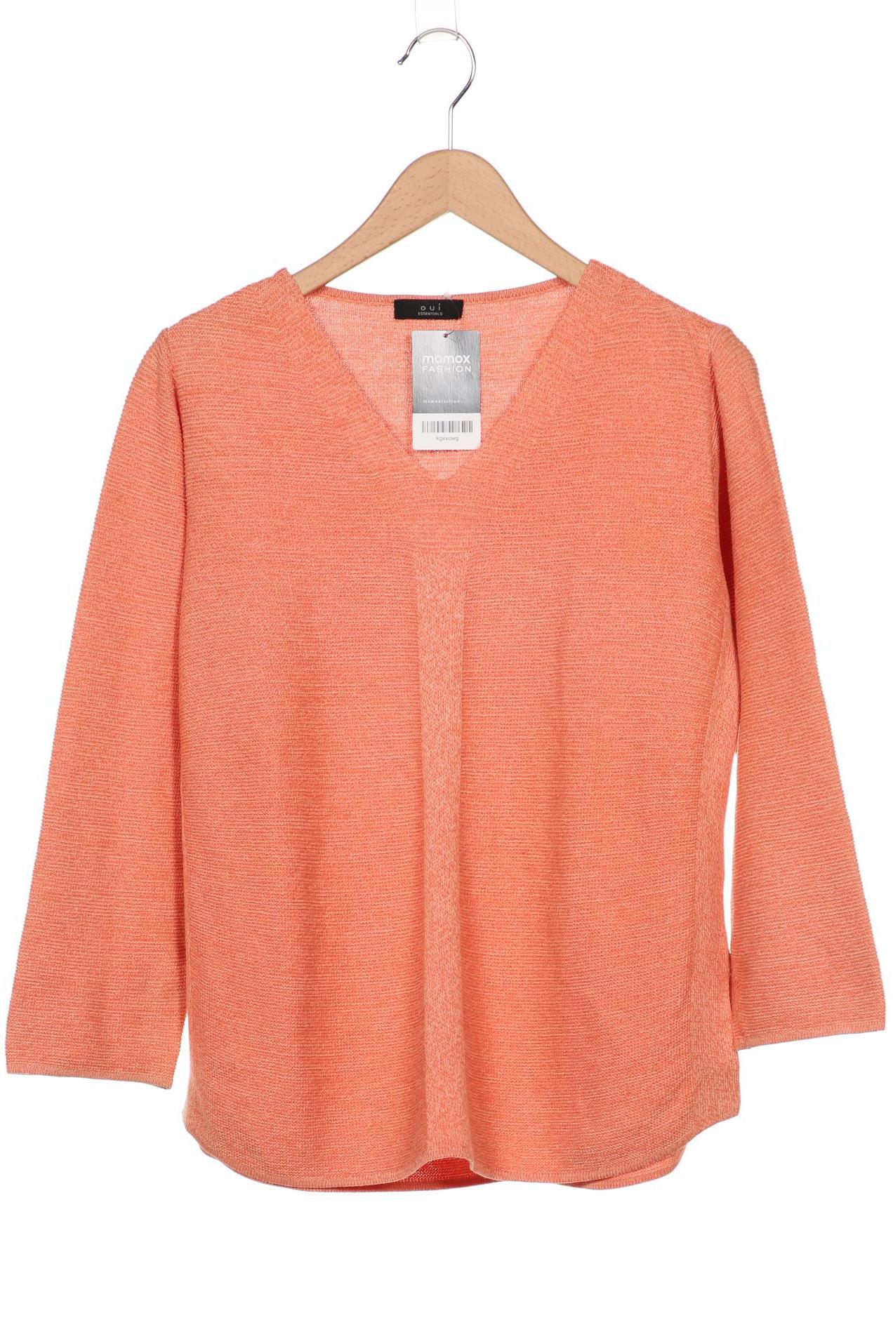 

Oui Damen Pullover, orange, Gr. 42