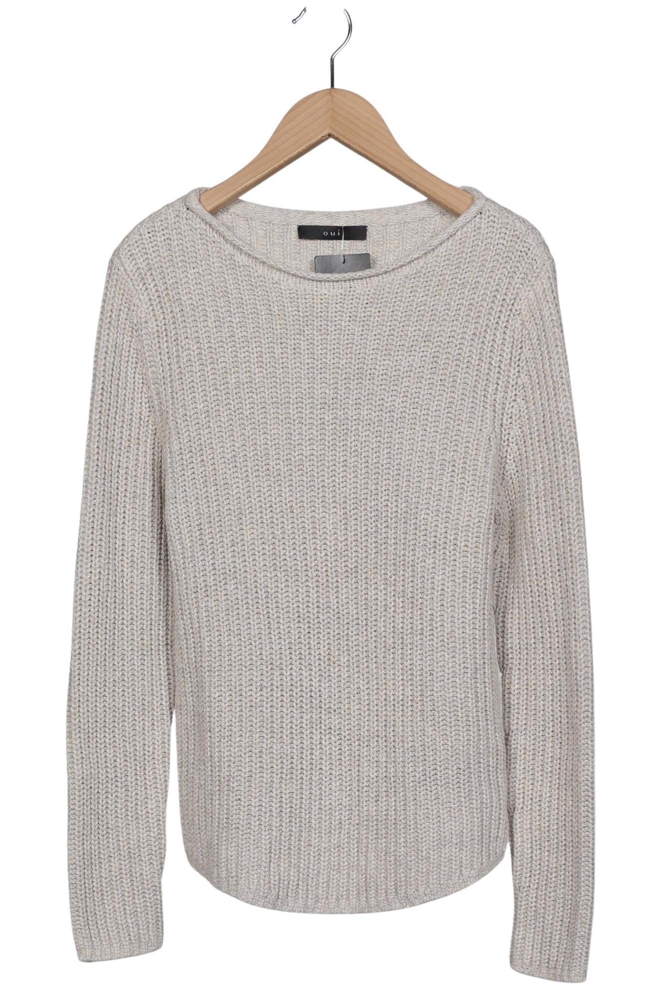 

Oui Damen Pullover, beige, Gr. 36
