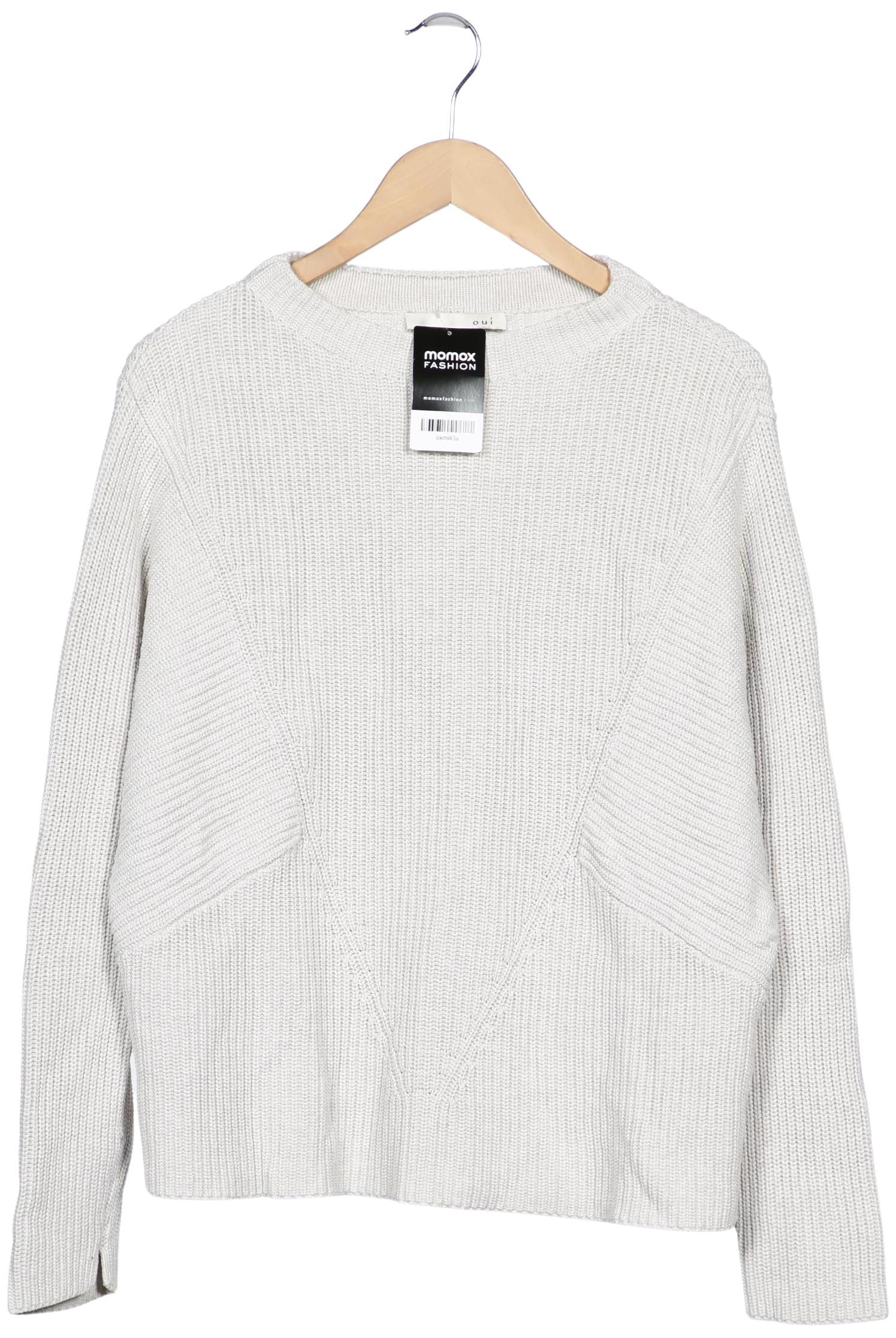 

Oui Damen Pullover, cremeweiß, Gr. 40