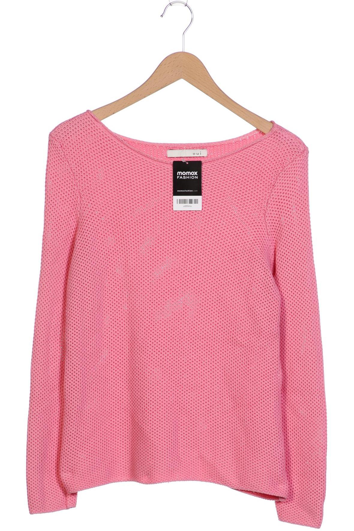 

Oui Damen Pullover, pink, Gr. 38