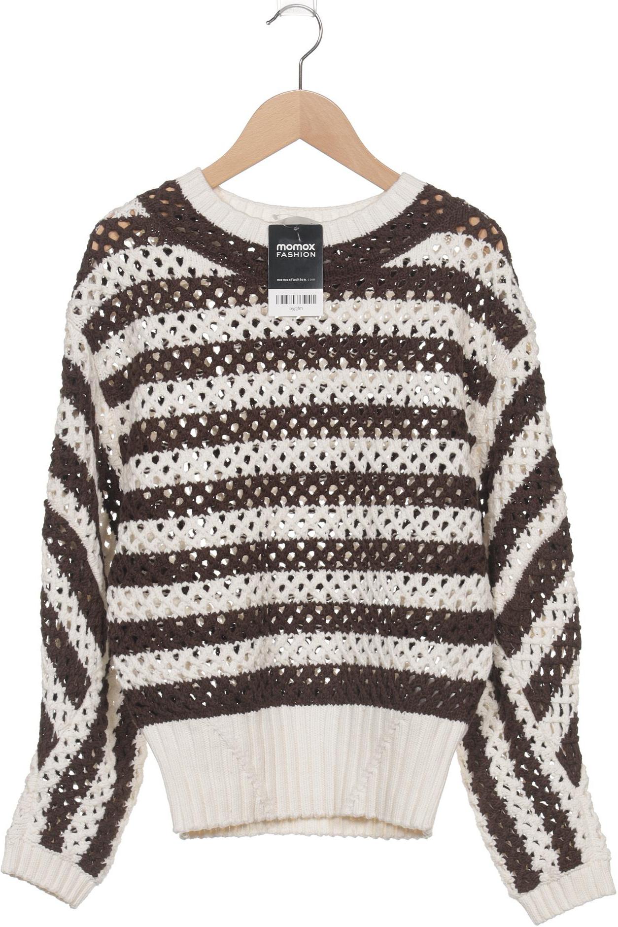 

Oui Damen Pullover, braun, Gr. 34