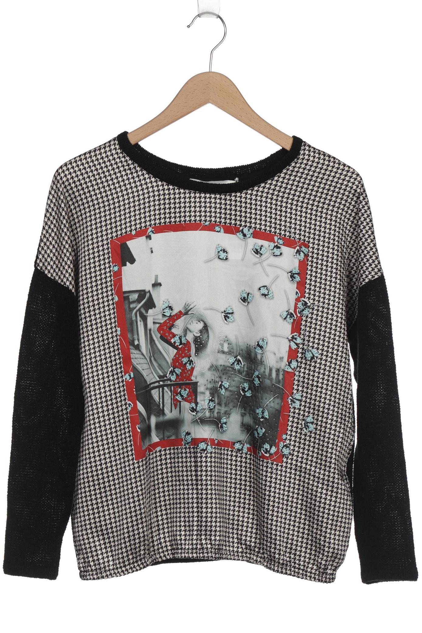 

Oui Damen Pullover, schwarz