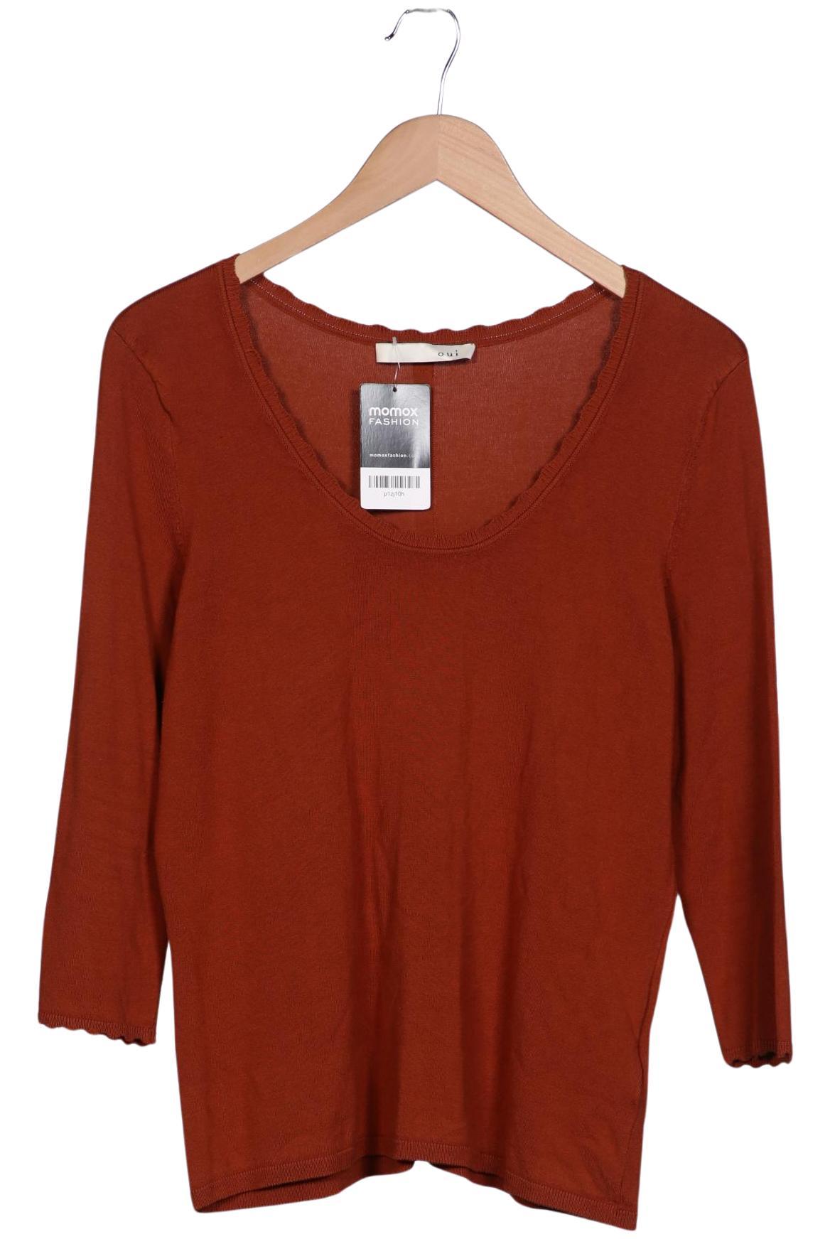 

Oui Damen Pullover, braun, Gr. 40