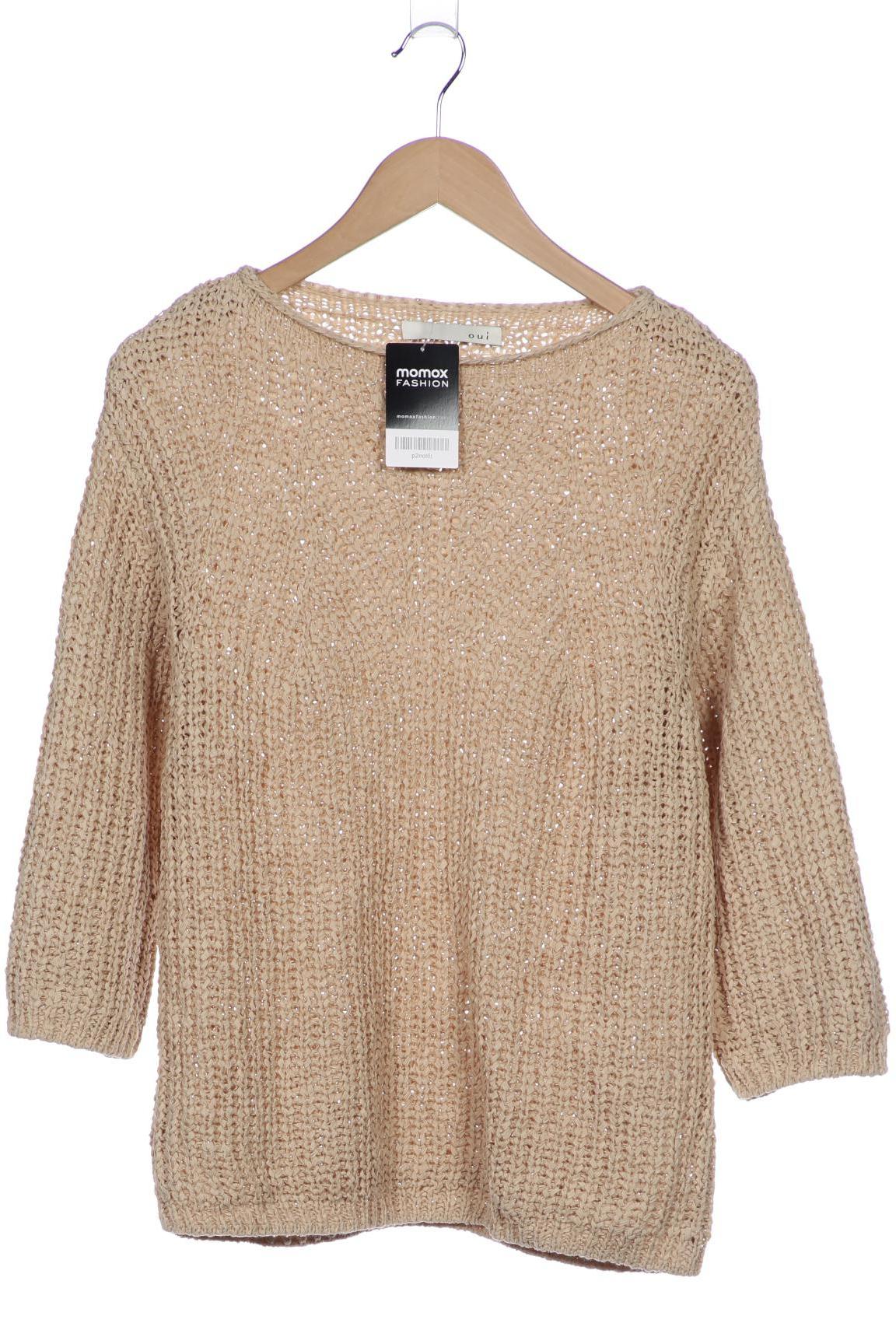 

Oui Damen Pullover, beige, Gr. 38