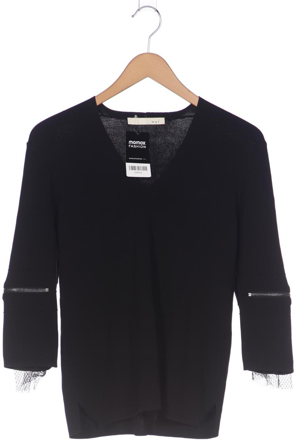 

Oui Damen Pullover, schwarz, Gr. 38