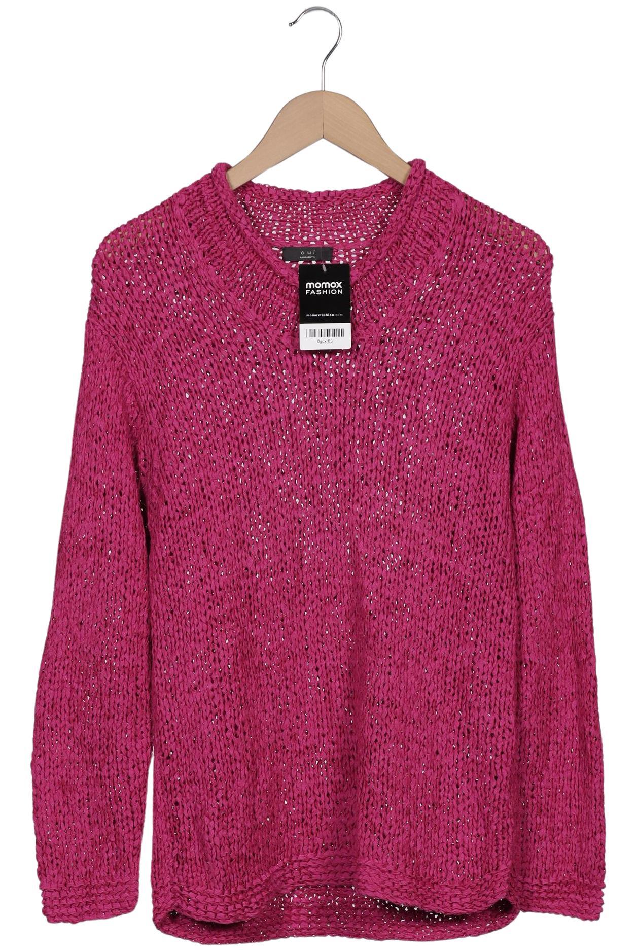 

Oui Damen Pullover, pink, Gr. 38
