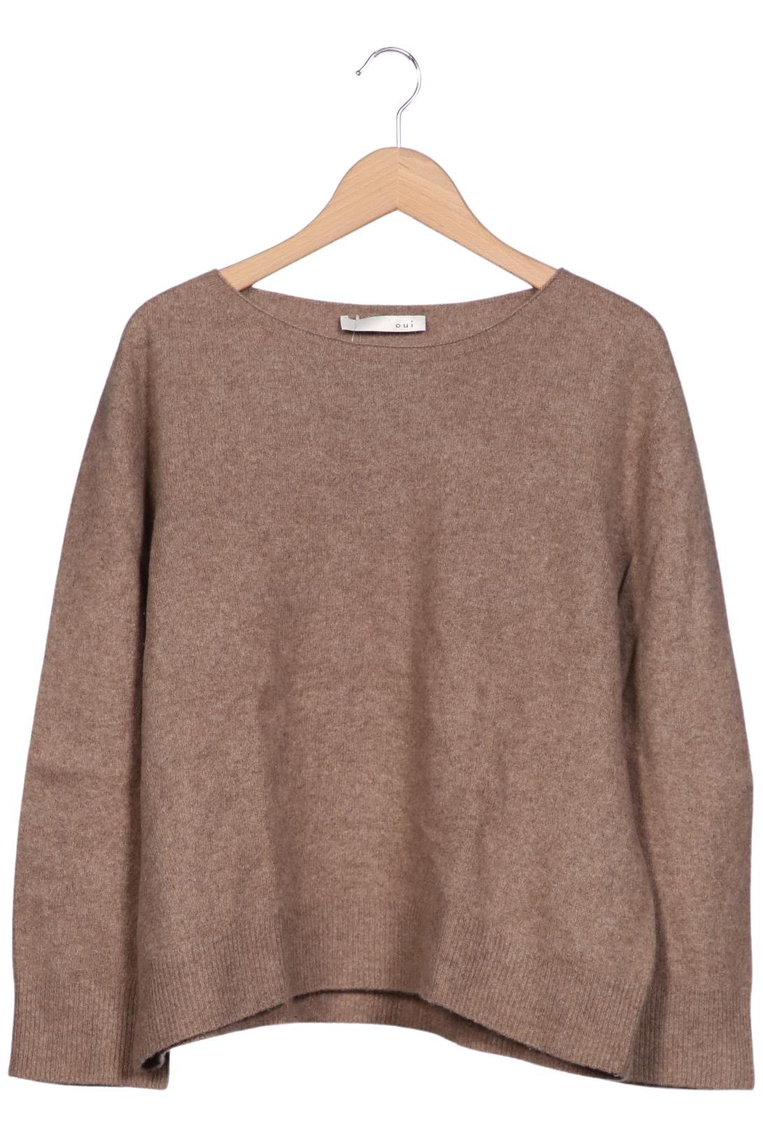 

Oui Damen Pullover, braun, Gr. 42