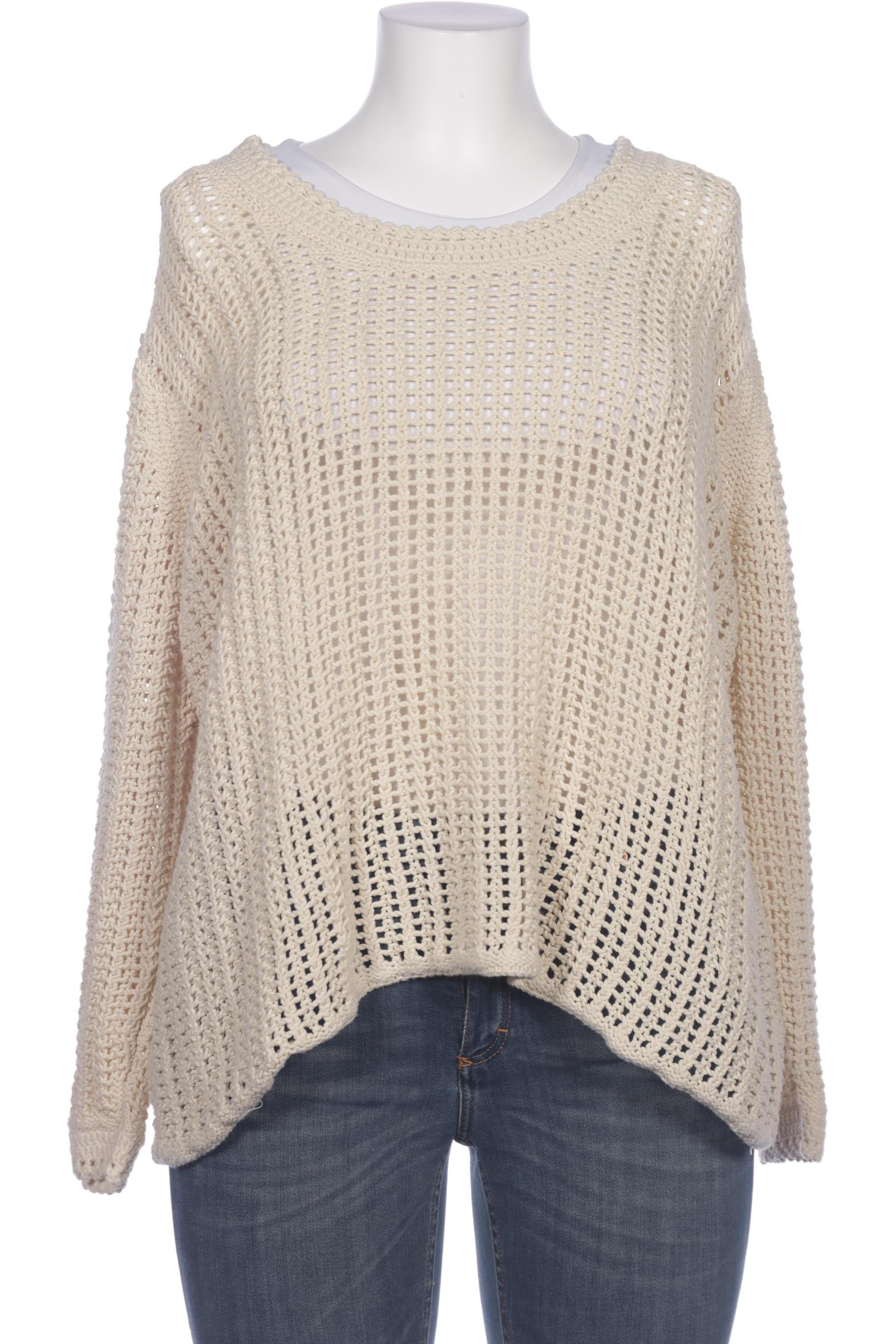 

Oui Damen Pullover, cremeweiß, Gr. 52