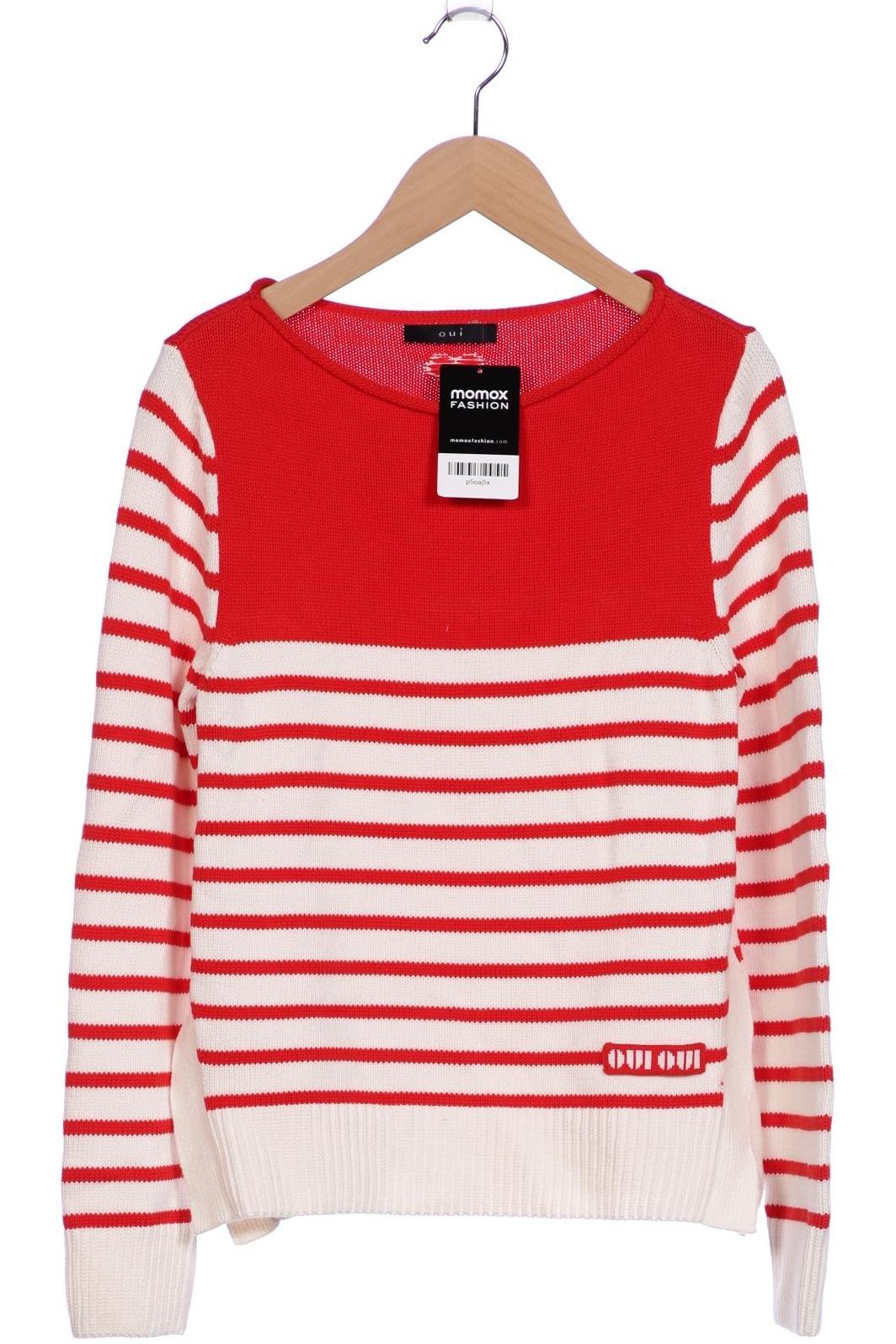 

Oui Damen Pullover, rot, Gr. 34