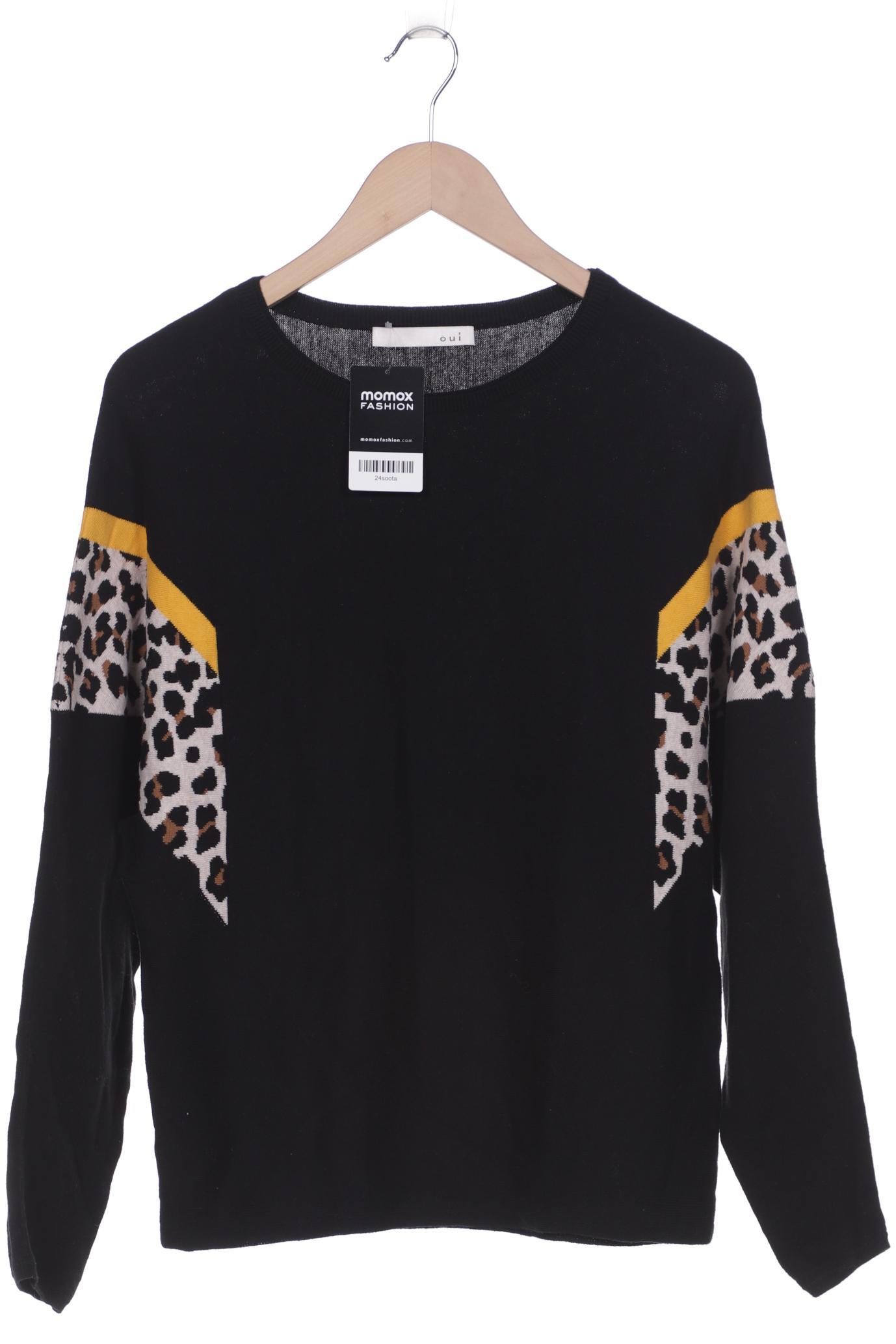 

Oui Damen Pullover, schwarz
