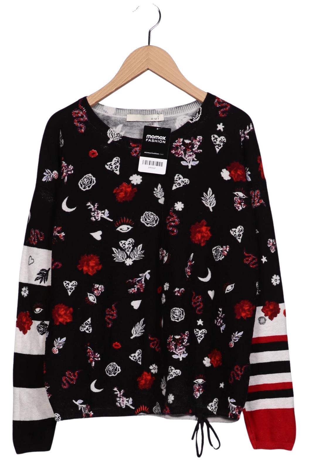 

Oui Damen Pullover, schwarz, Gr. 36