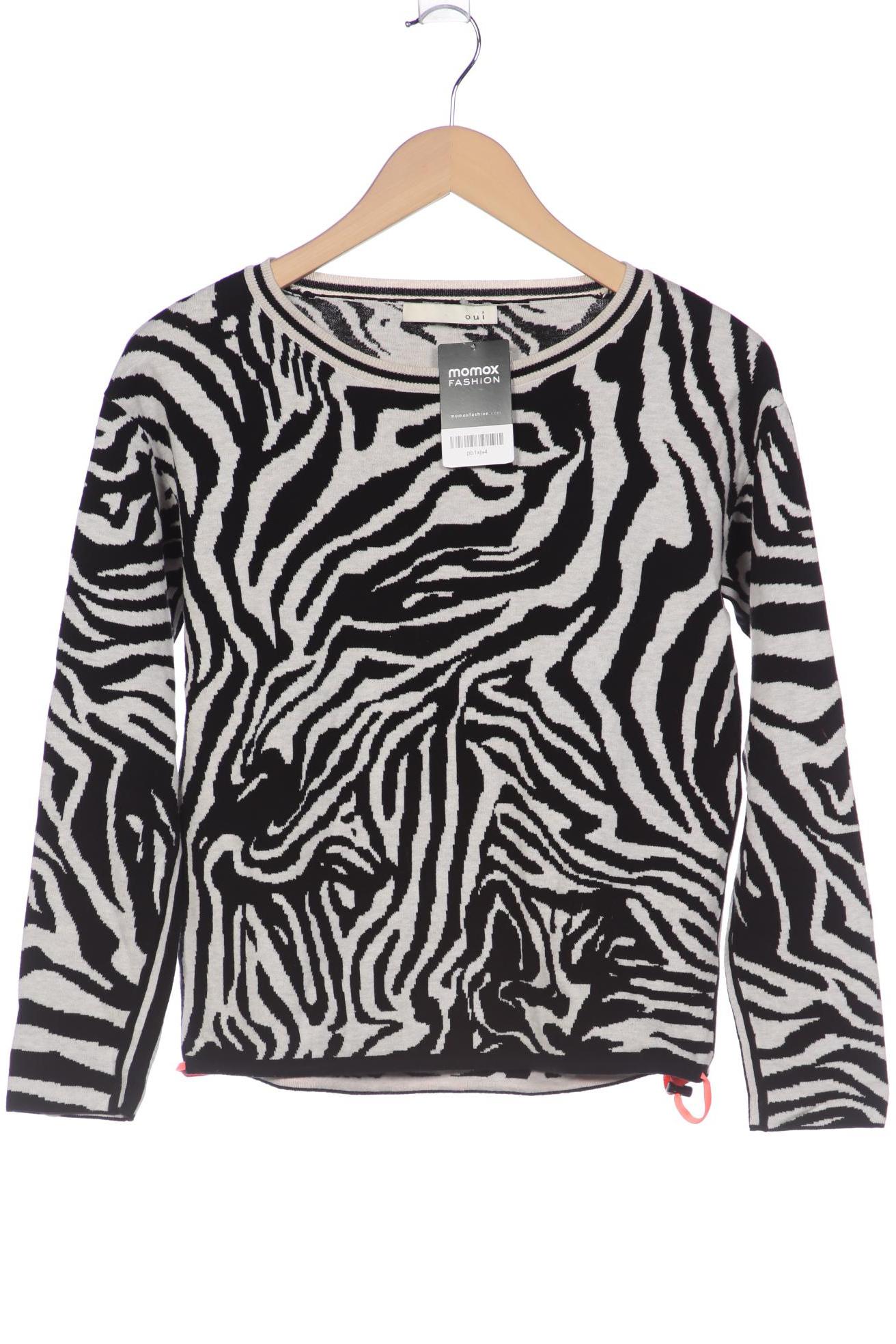 

Oui Damen Pullover, schwarz