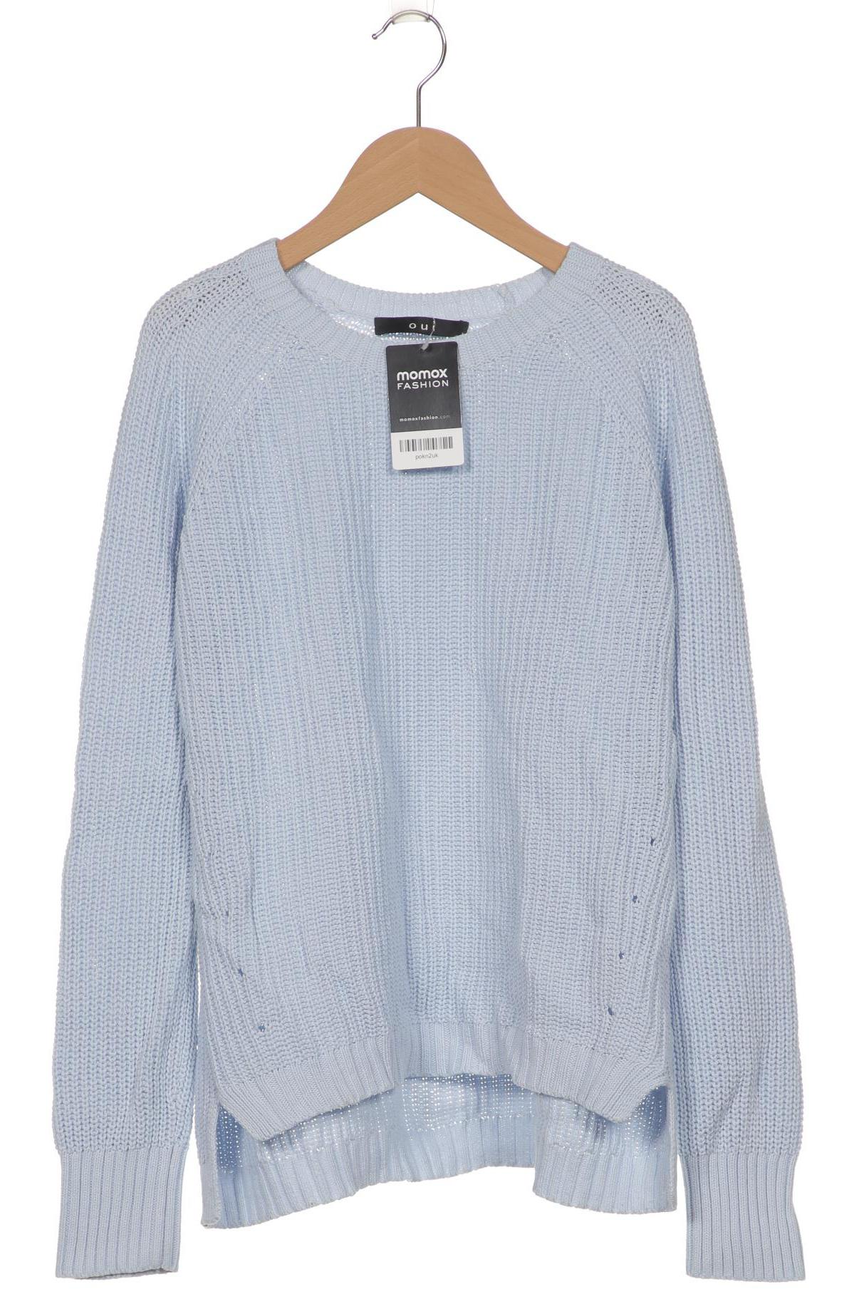 

Oui Damen Pullover, hellblau
