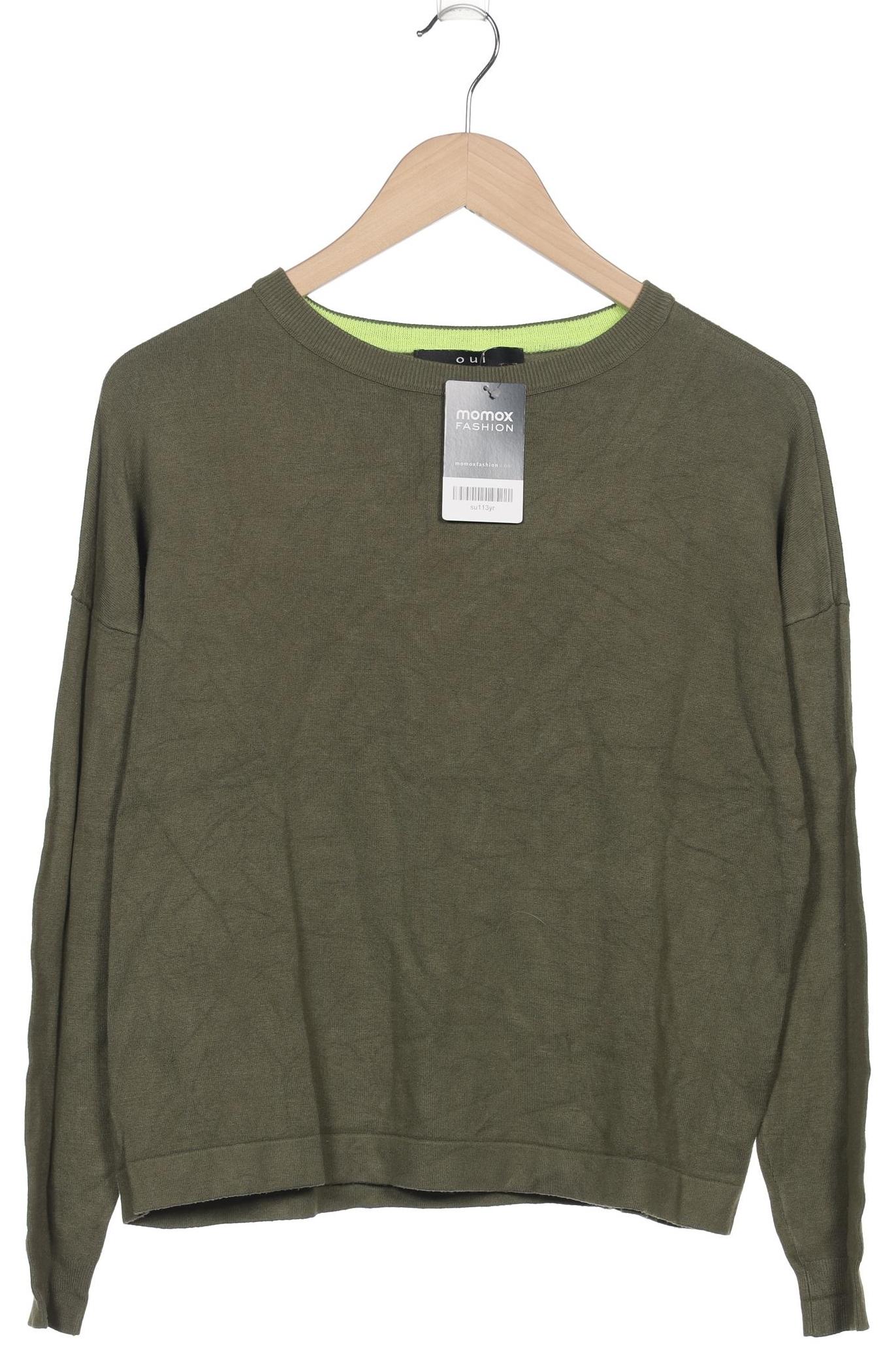 

Oui Damen Pullover, grün, Gr. 44