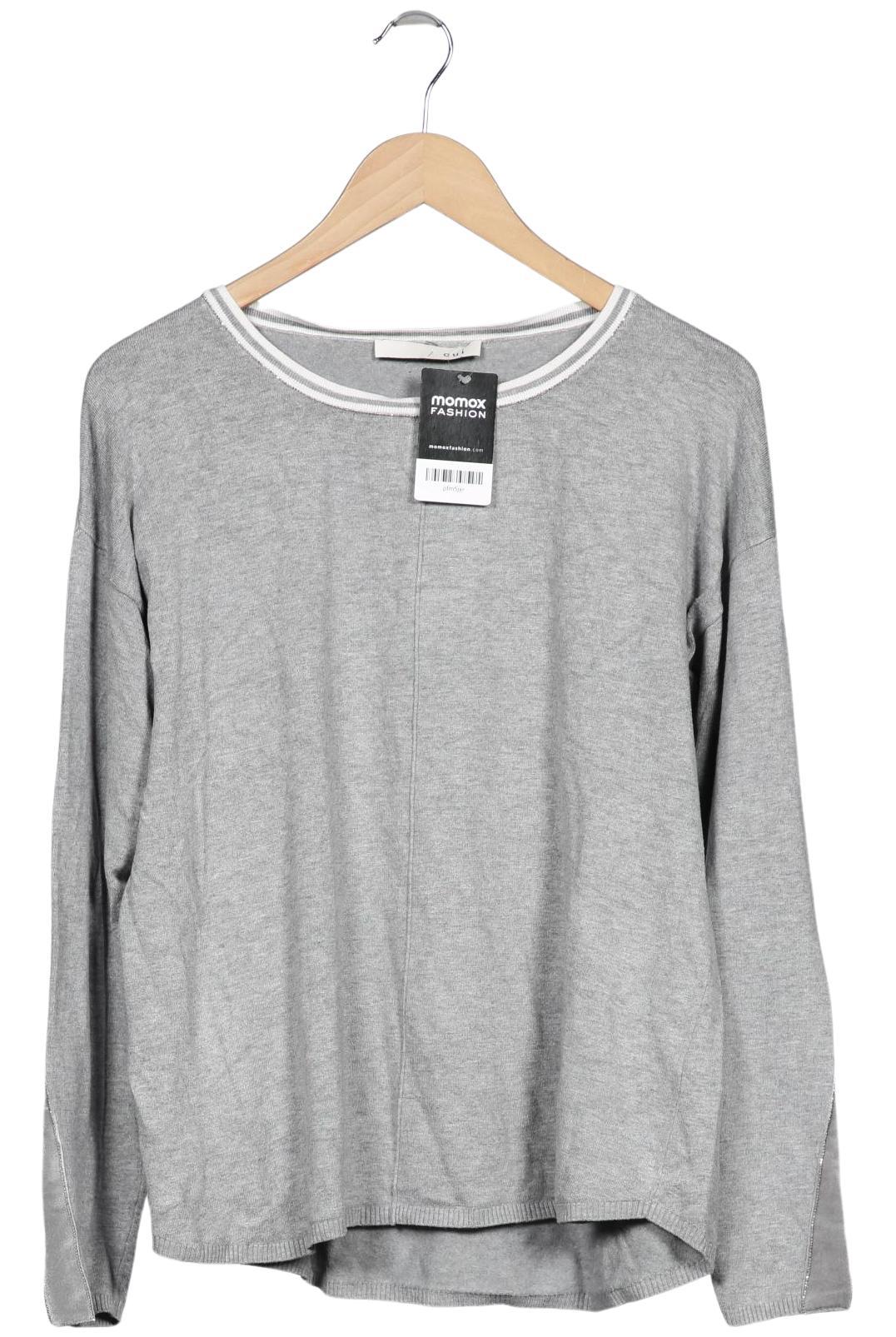 

Oui Damen Pullover, grau, Gr. 38