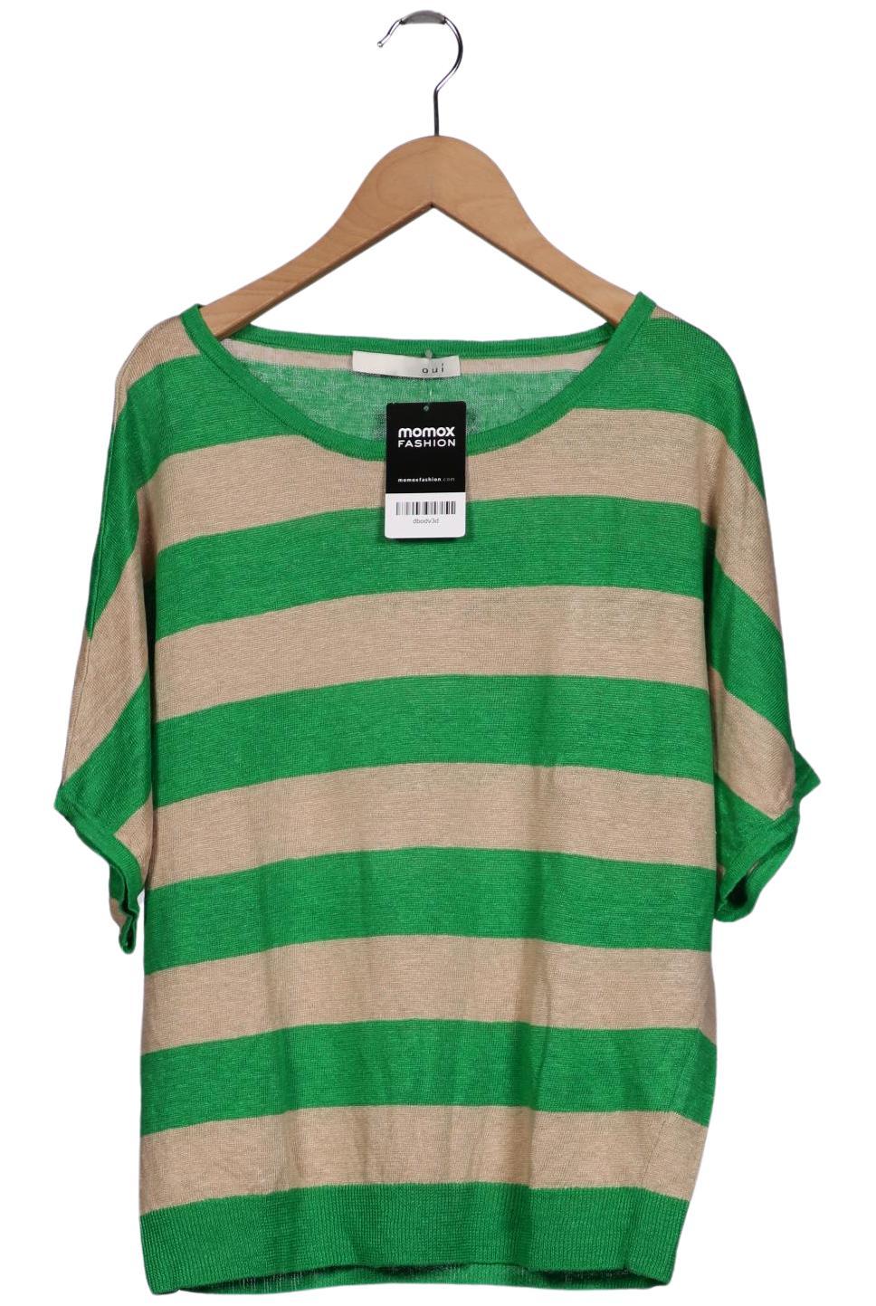 

Oui Damen Pullover, grün, Gr. 42