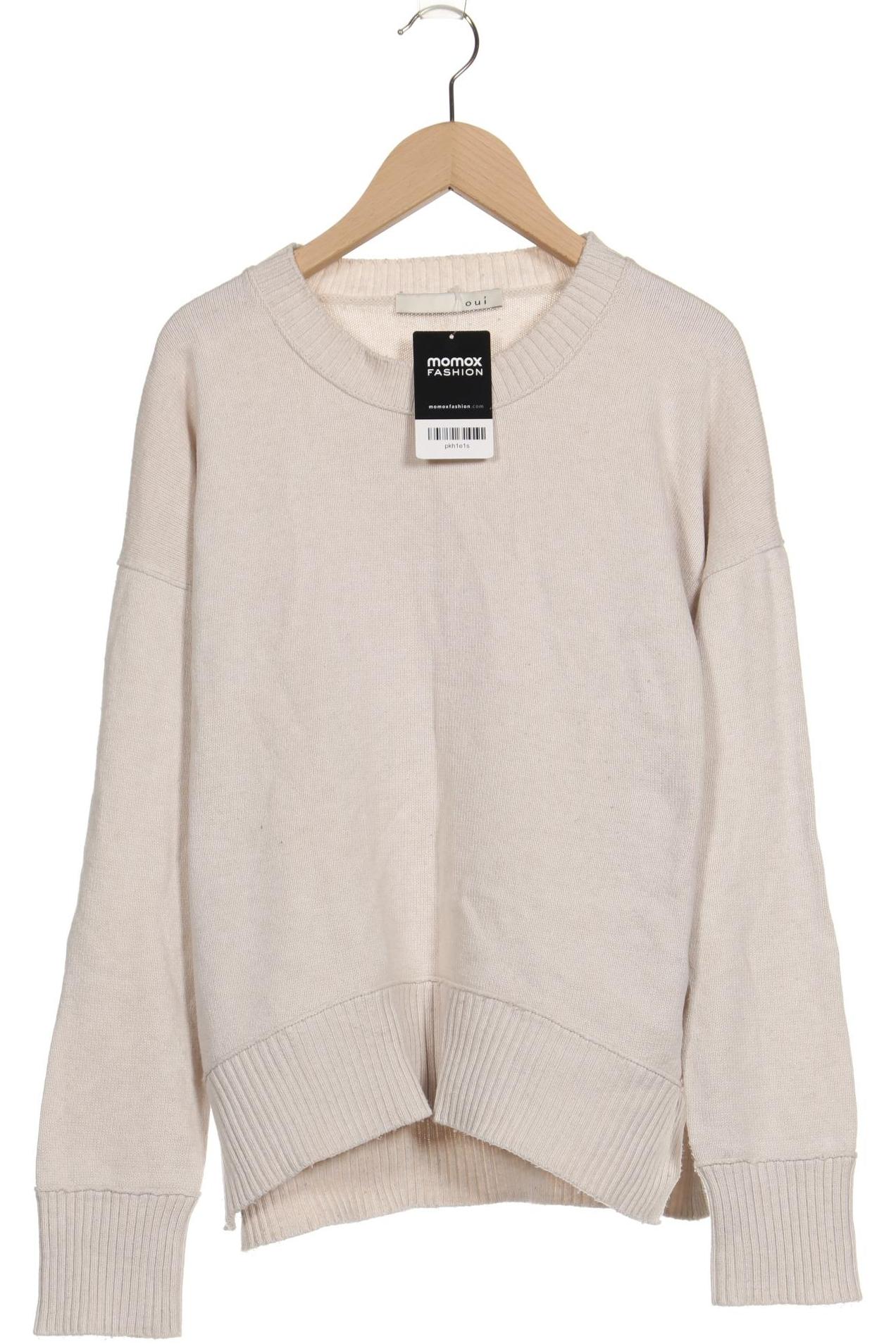 

Oui Damen Pullover, beige, Gr. 36