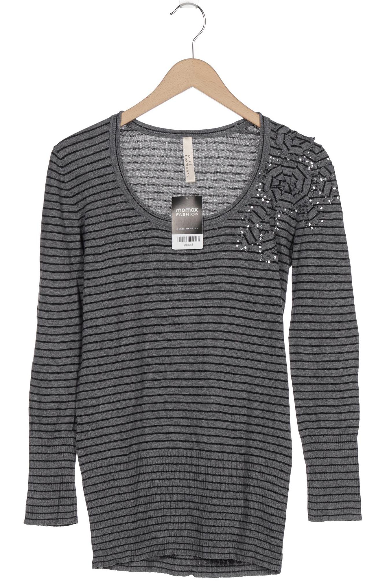 

Oui Damen Pullover, grau, Gr. 38