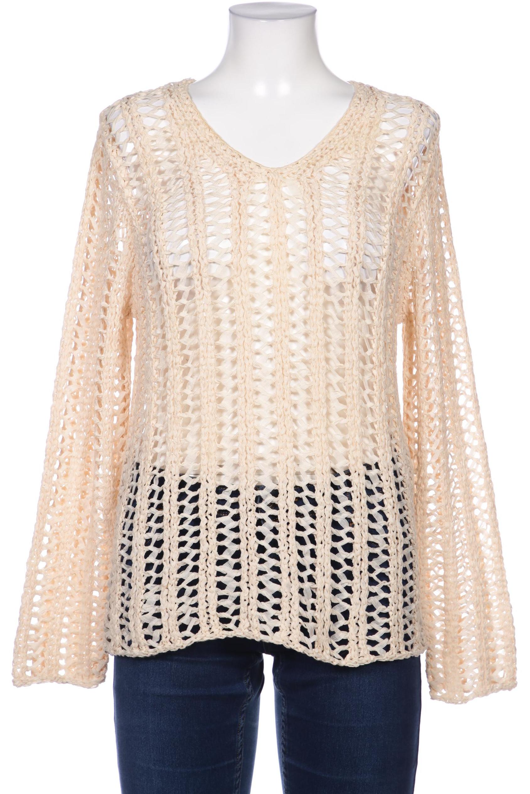 

Oui Damen Pullover, beige, Gr. 42