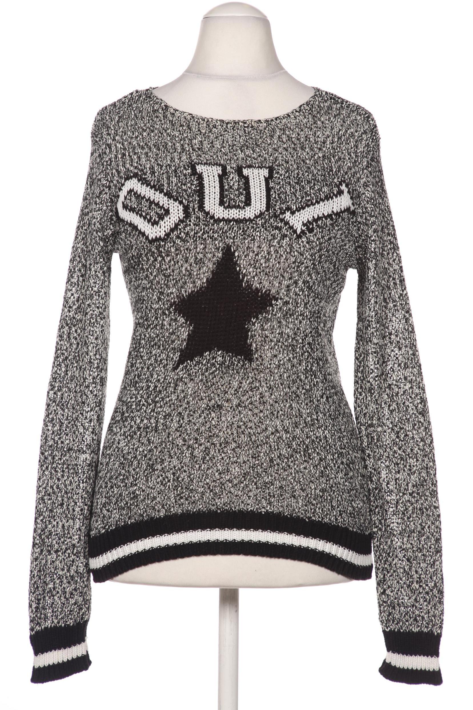 

Oui Damen Pullover, grau, Gr. 38