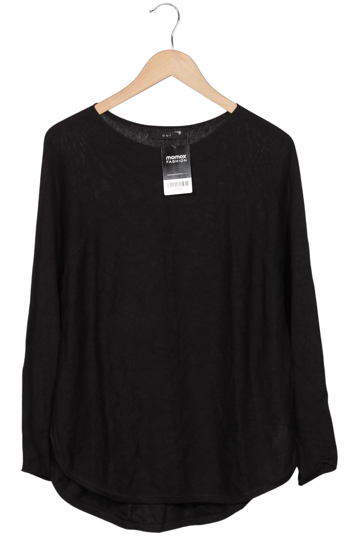 

Oui Damen Pullover, schwarz, Gr. 40