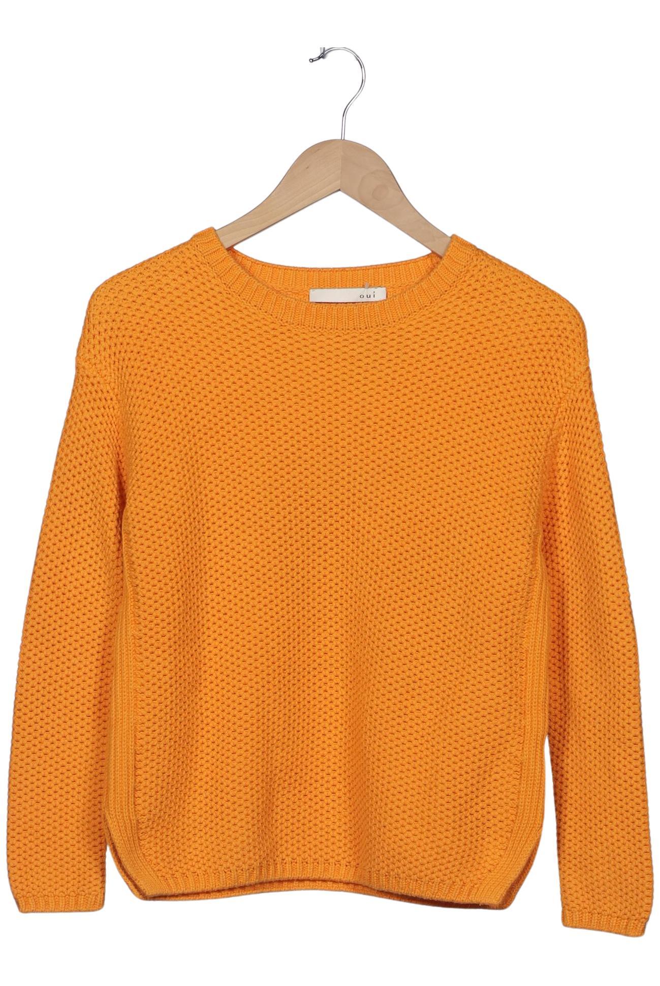 

Oui Damen Pullover, orange, Gr. 38
