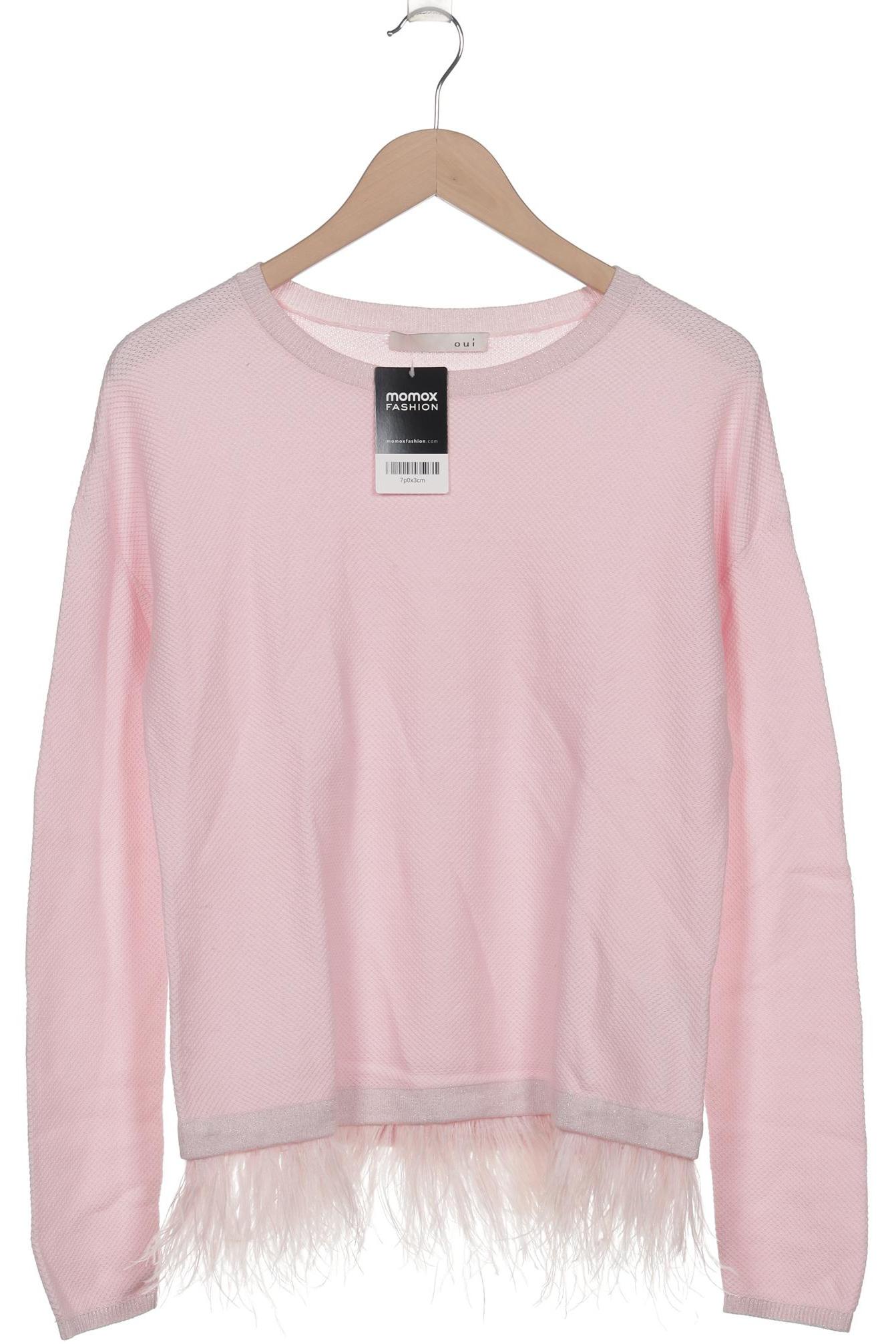 

Oui Damen Pullover, pink, Gr. 38