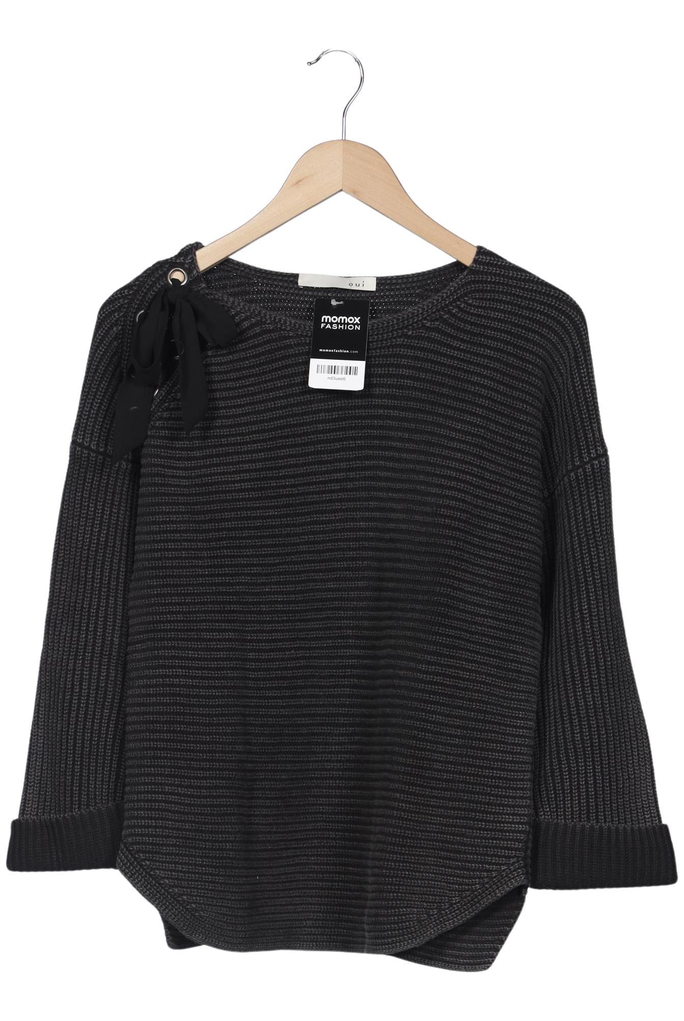 

Oui Damen Pullover, grau, Gr. 40