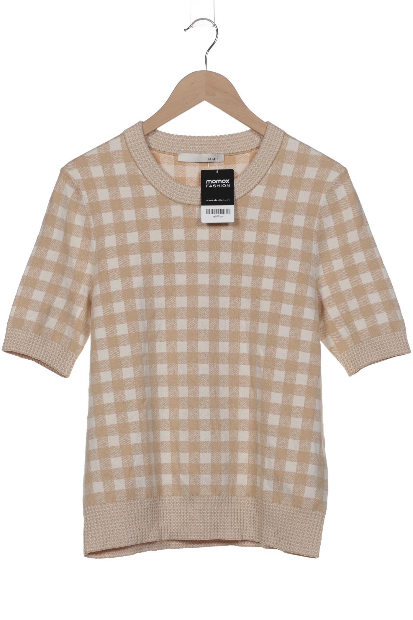 

Oui Damen Pullover, beige, Gr. 42