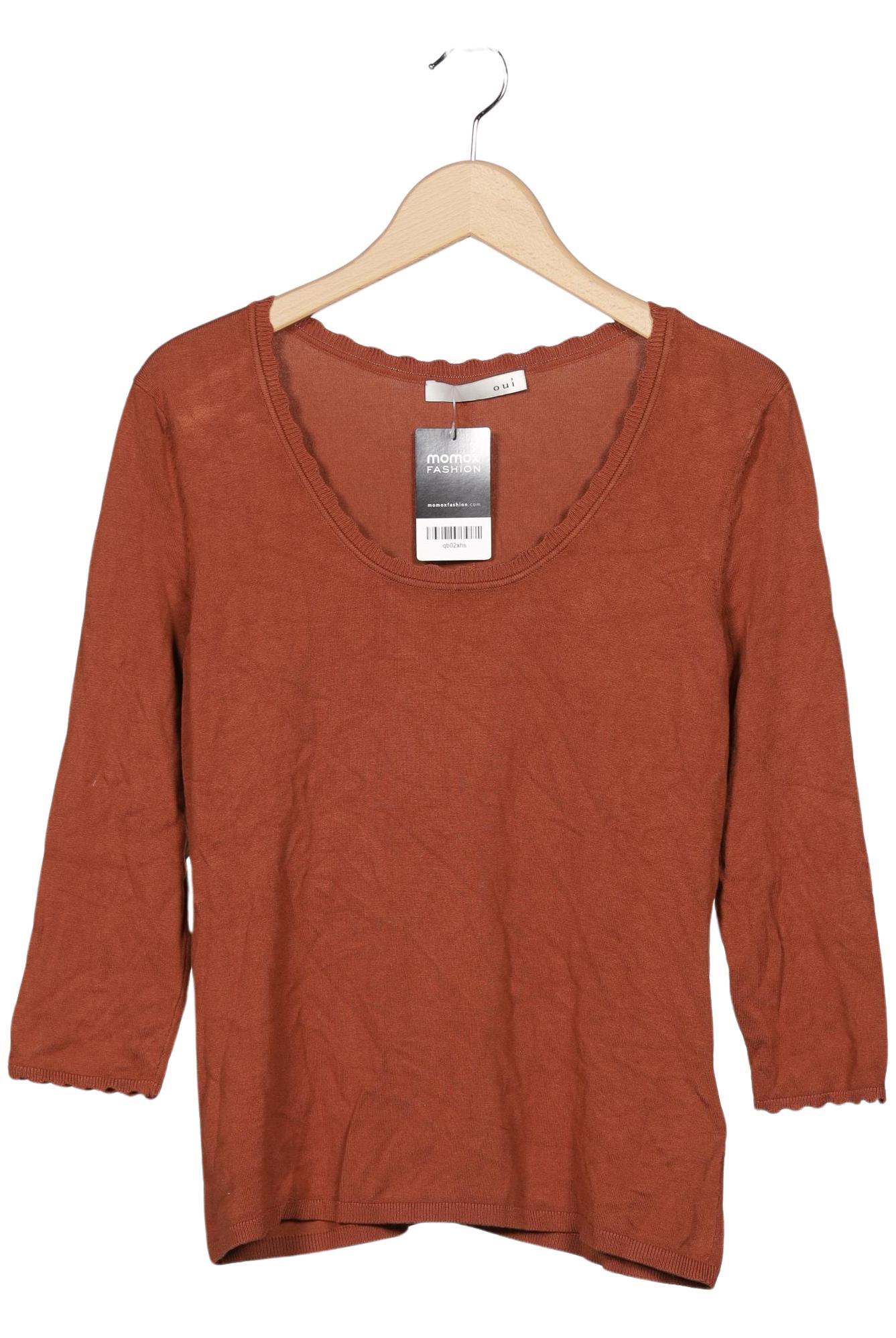 

Oui Damen Pullover, braun, Gr. 40