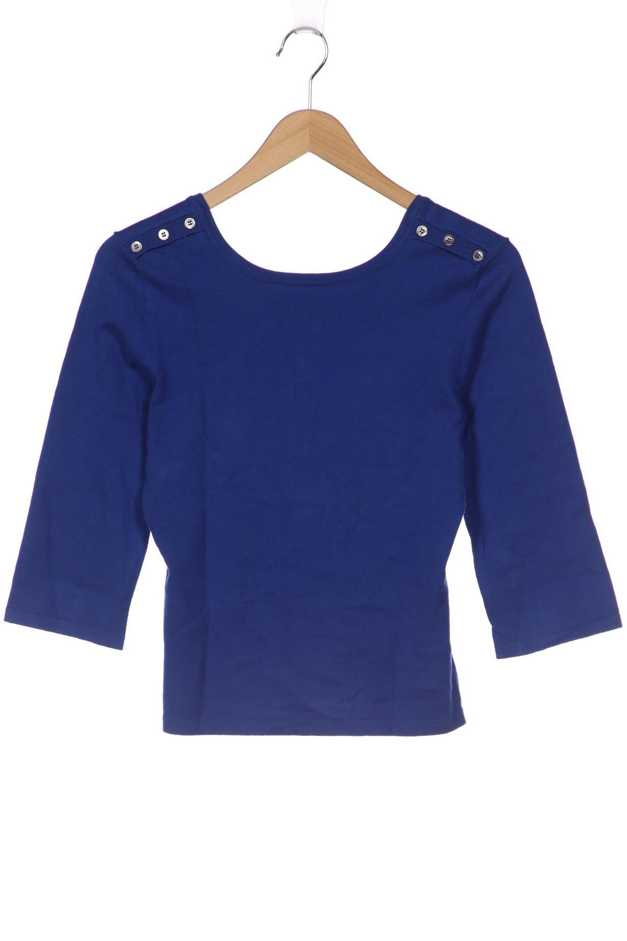 

Oui Damen Pullover, blau, Gr. 34